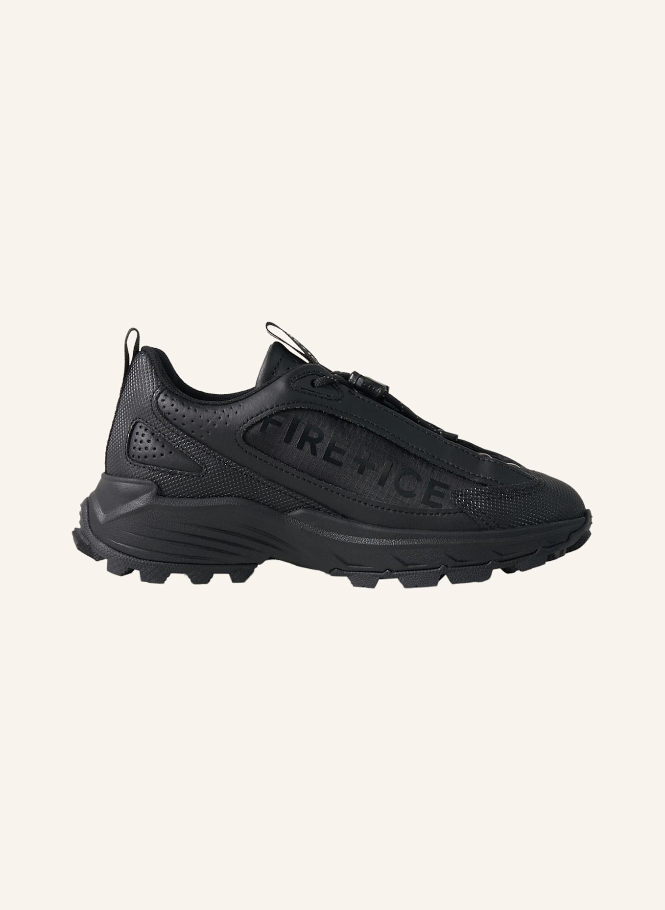 FIRE+ICE Sneaker: SCHWARZ