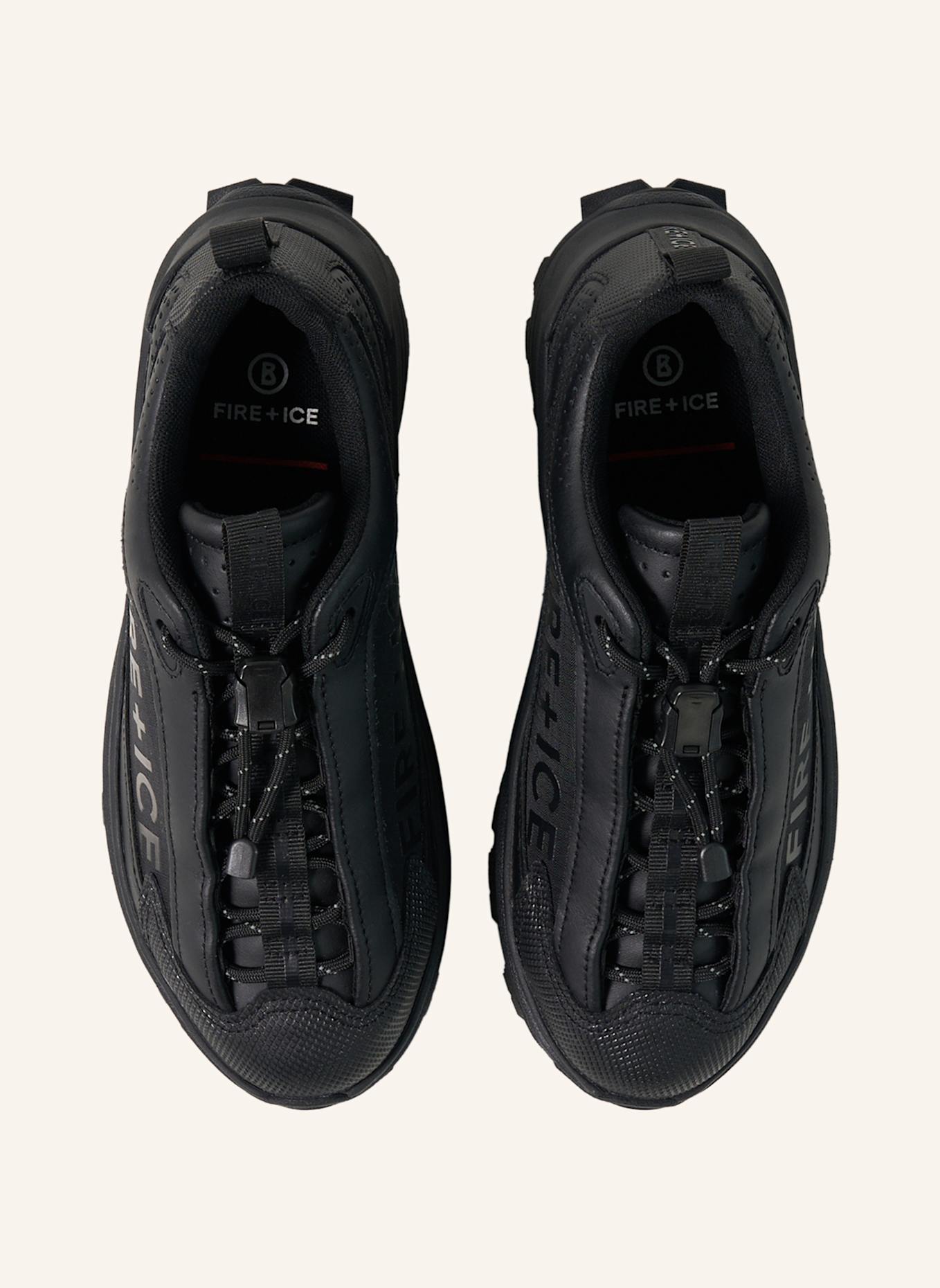 FIRE+ICE Sneaker: SCHWARZ