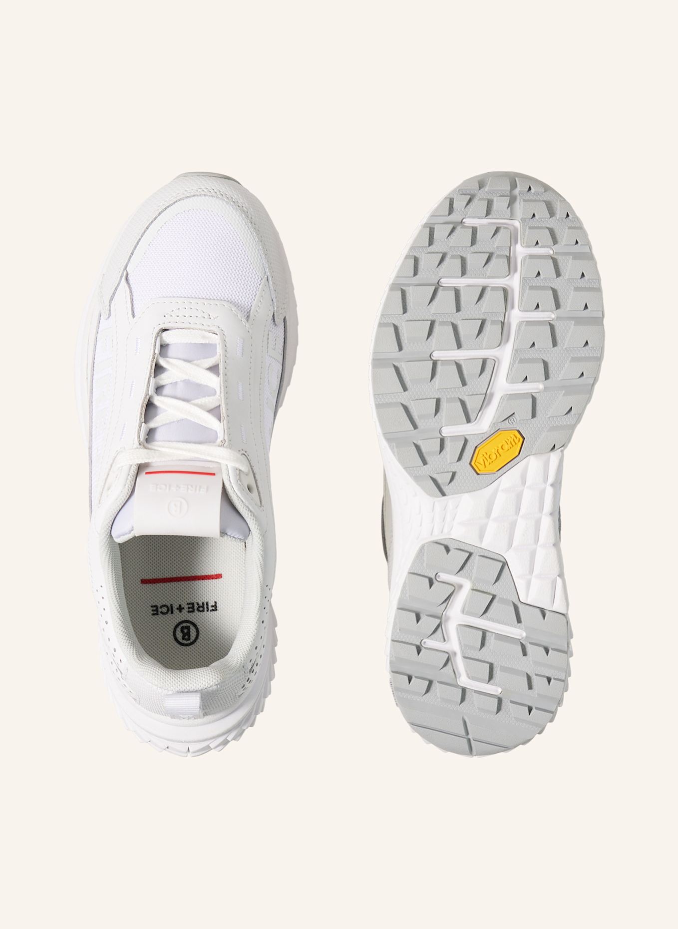 FIRE+ICE Sneaker: WEISS