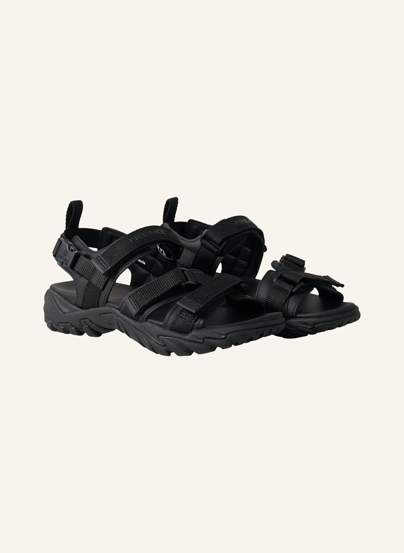 FIRE+ICE Sandalen: SCHWARZ