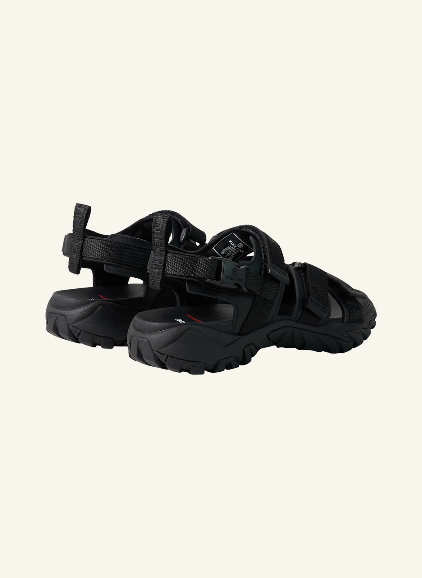 FIRE+ICE Sandalen: SCHWARZ