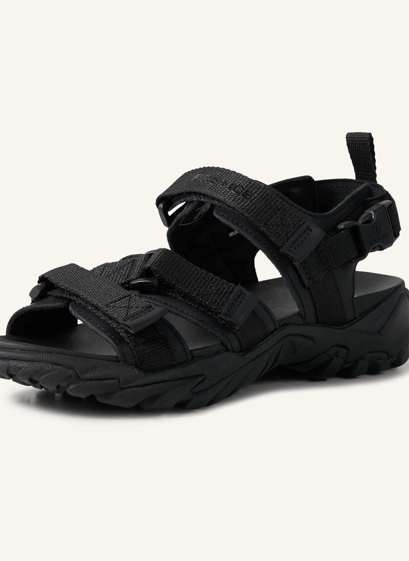 FIRE+ICE Sandalen: SCHWARZ