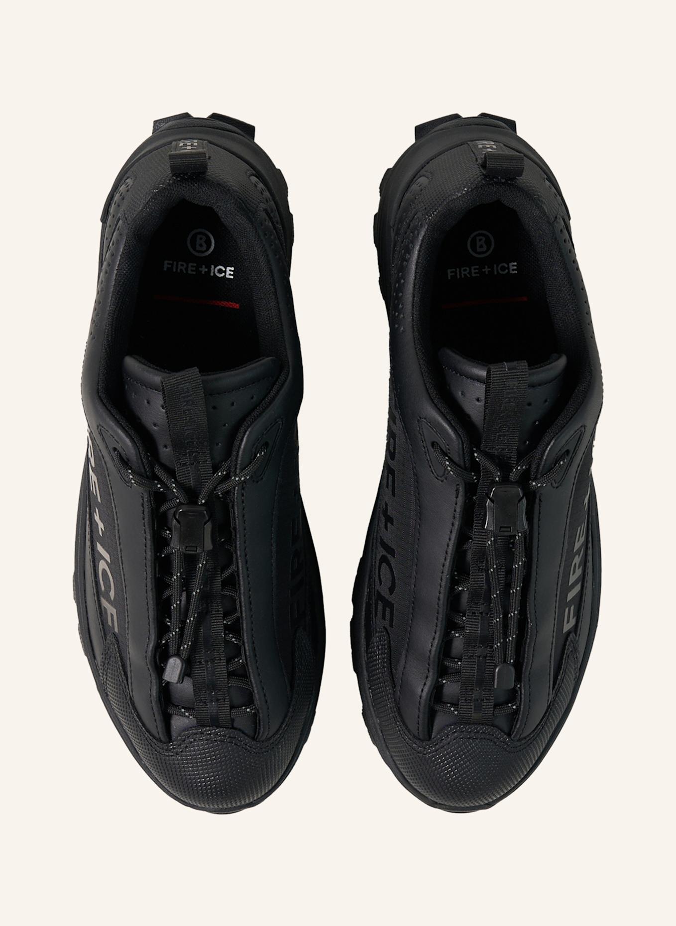 FIRE+ICE Sneaker: SCHWARZ