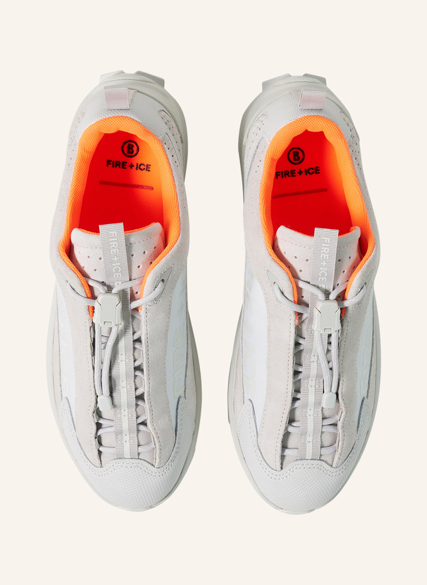 FIRE+ICE Sneaker: HELLGRAU