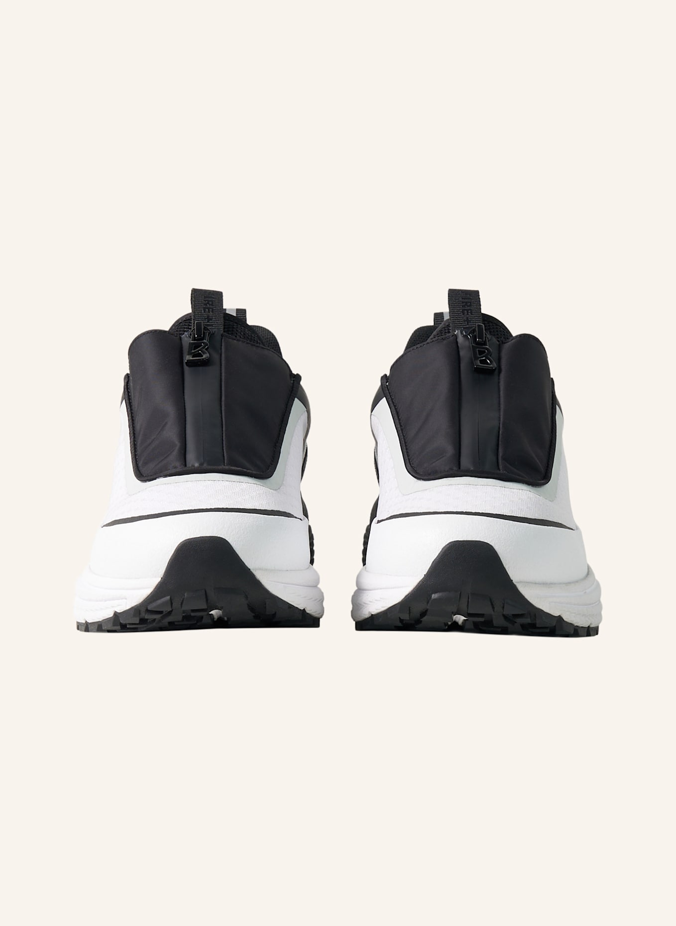 FIRE+ICE Sneaker: SCHWARZ/ WEISS