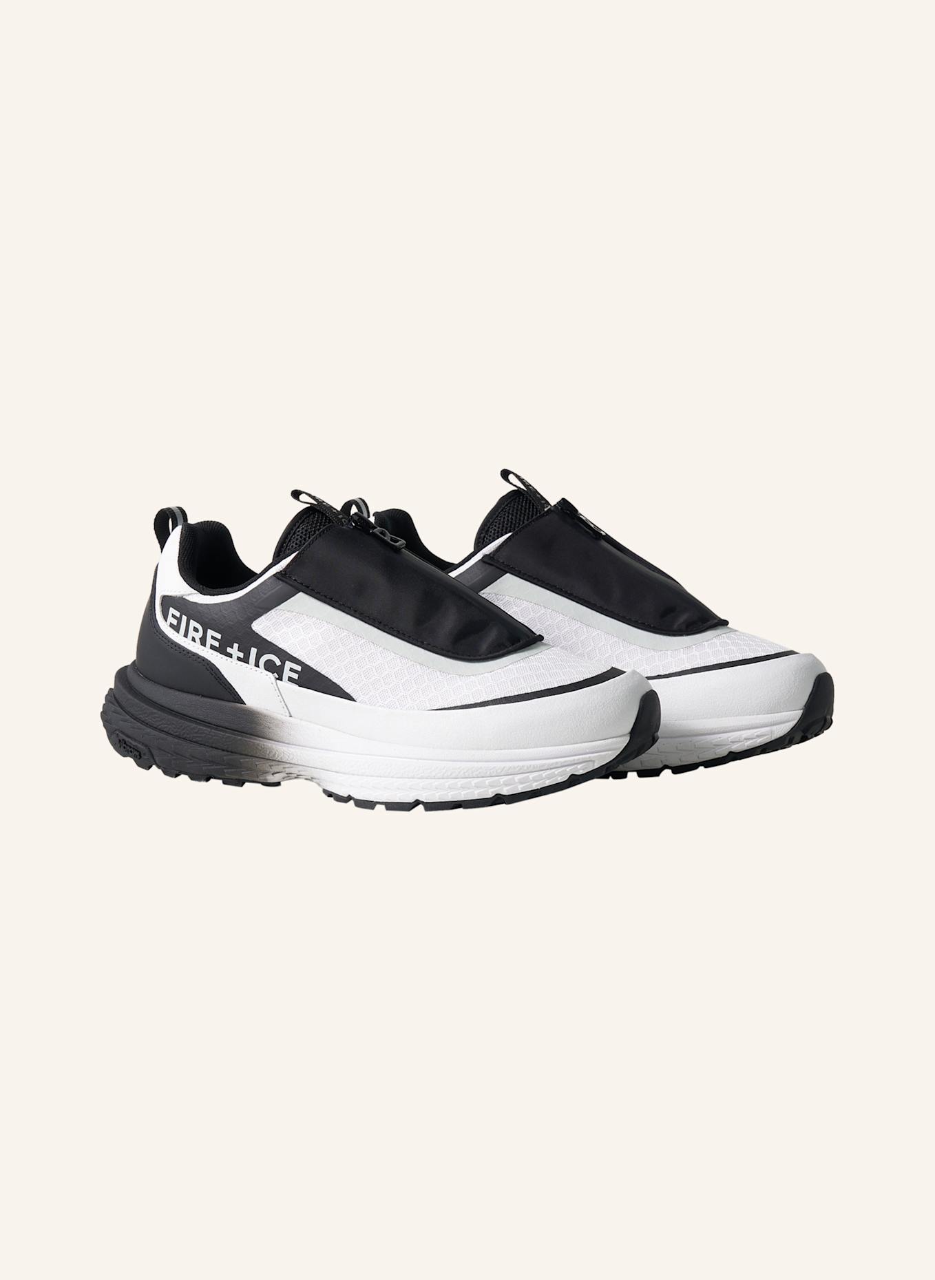 FIRE+ICE Sneaker: SCHWARZ/ WEISS