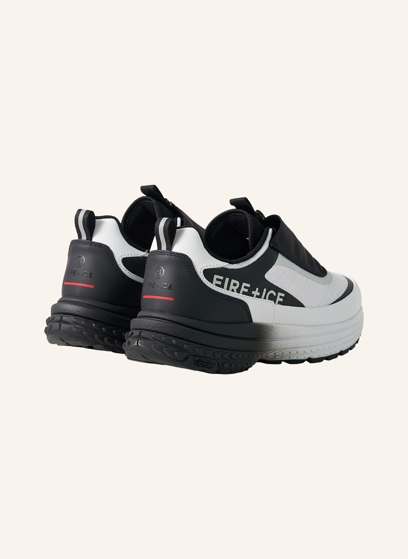 FIRE+ICE Sneaker: SCHWARZ/ WEISS