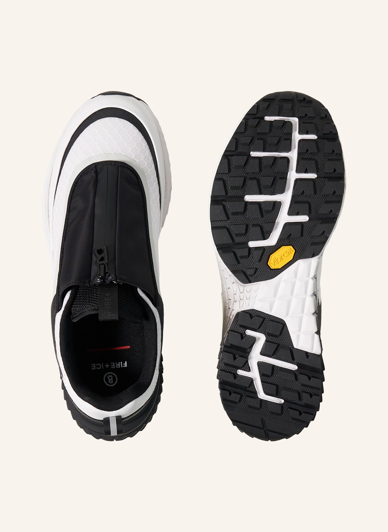 FIRE+ICE Sneaker: SCHWARZ/ WEISS
