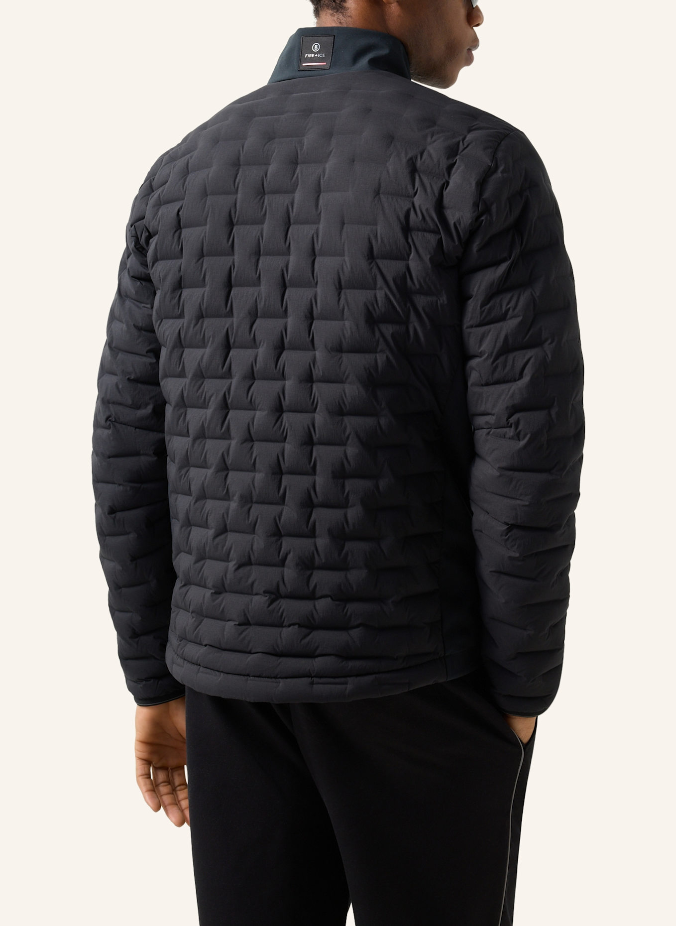 FIRE+ICE Daunenjacke: SCHWARZ