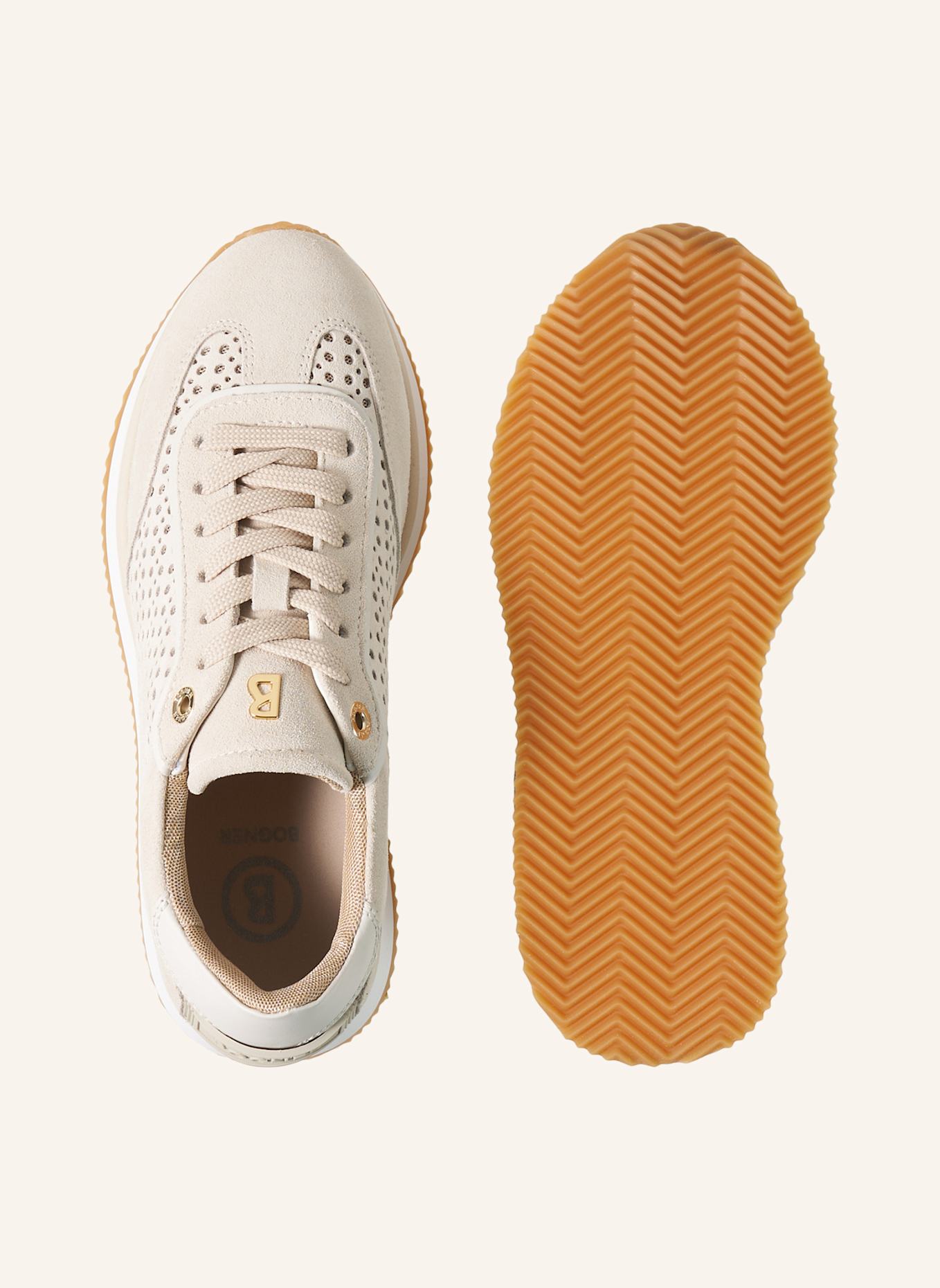 BOGNER Sneaker: BEIGE
