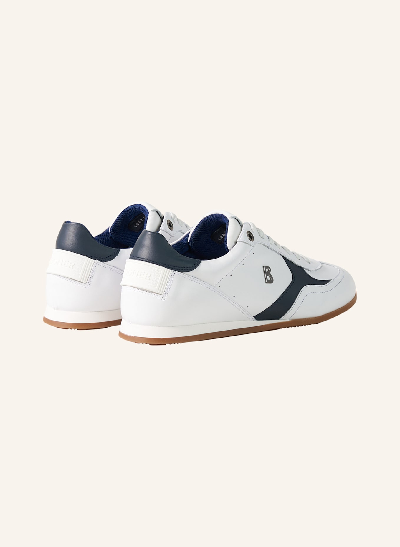 BOGNER Sneaker: WEISS/ BLAU