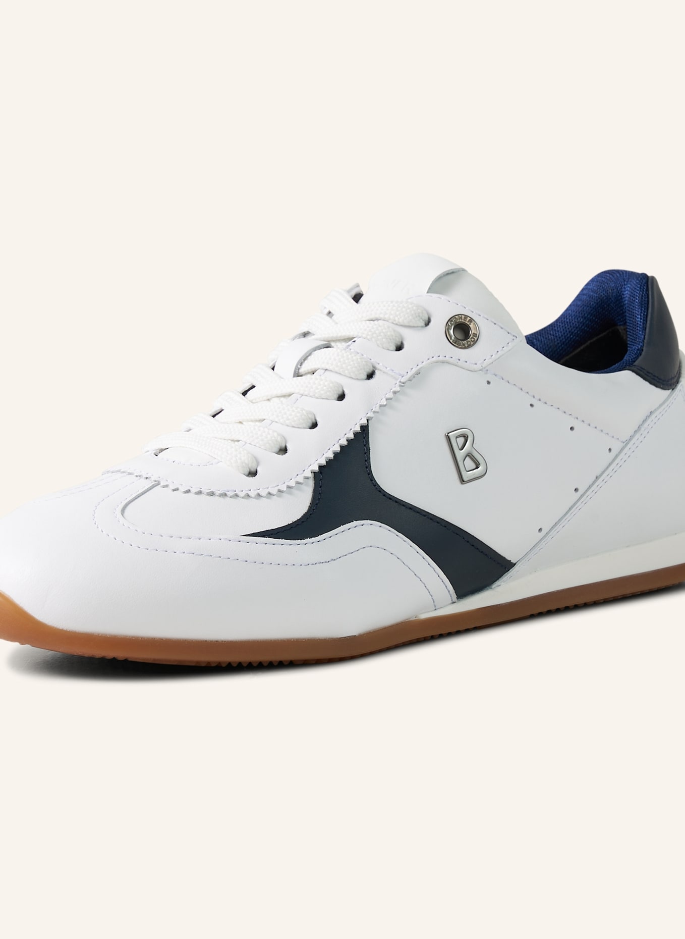 BOGNER Sneaker: WEISS/ BLAU