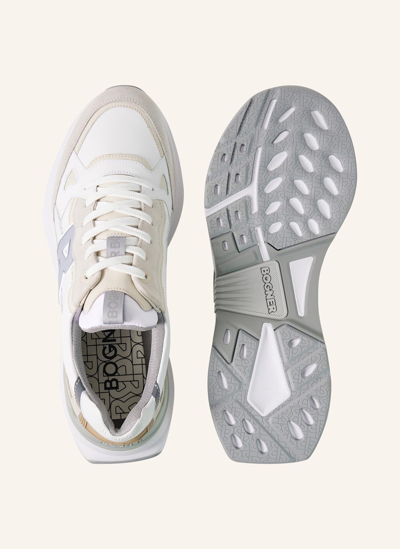 BOGNER Sneaker: BEIGE/ WEISS