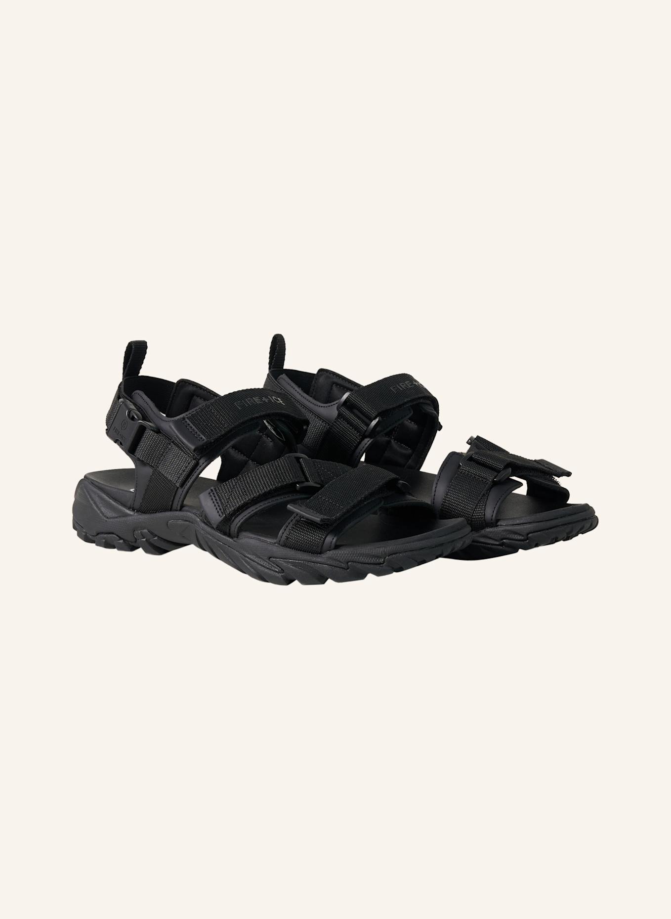 FIRE+ICE Sandalen: SCHWARZ