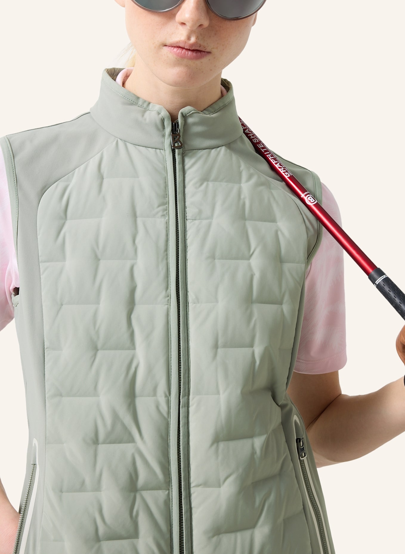 BOGNER Hybrid-Daunenweste LINA: GRÜN