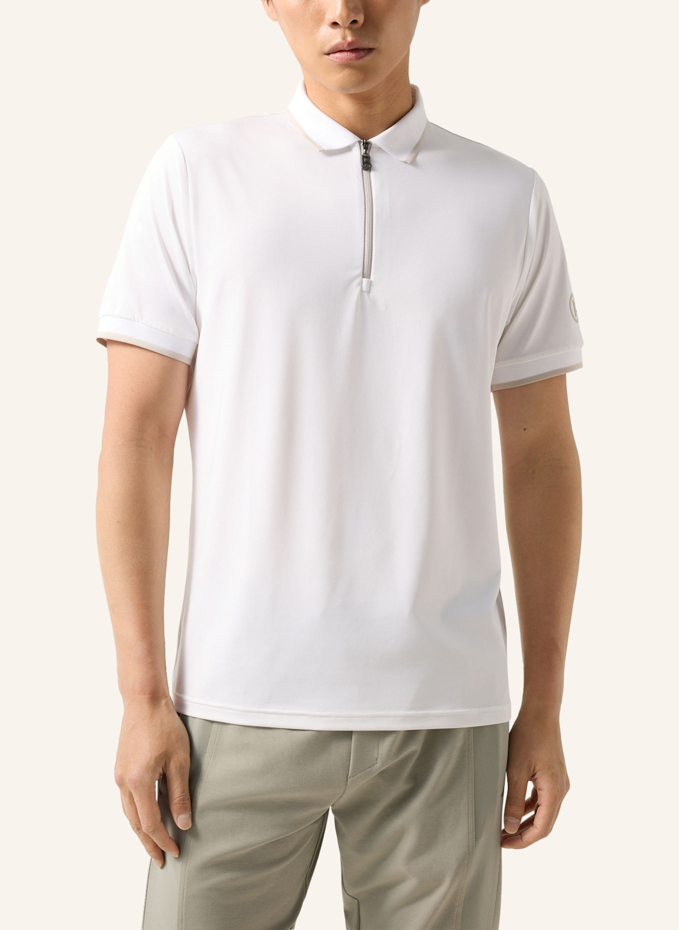 BOGNER Funktions-Poloshirt CODY: WEISS