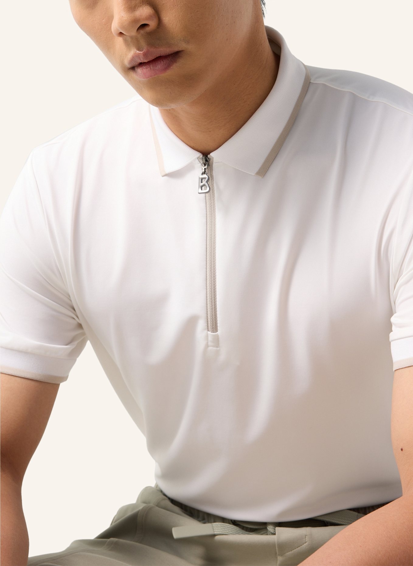 BOGNER Funktions-Poloshirt CODY: WEISS