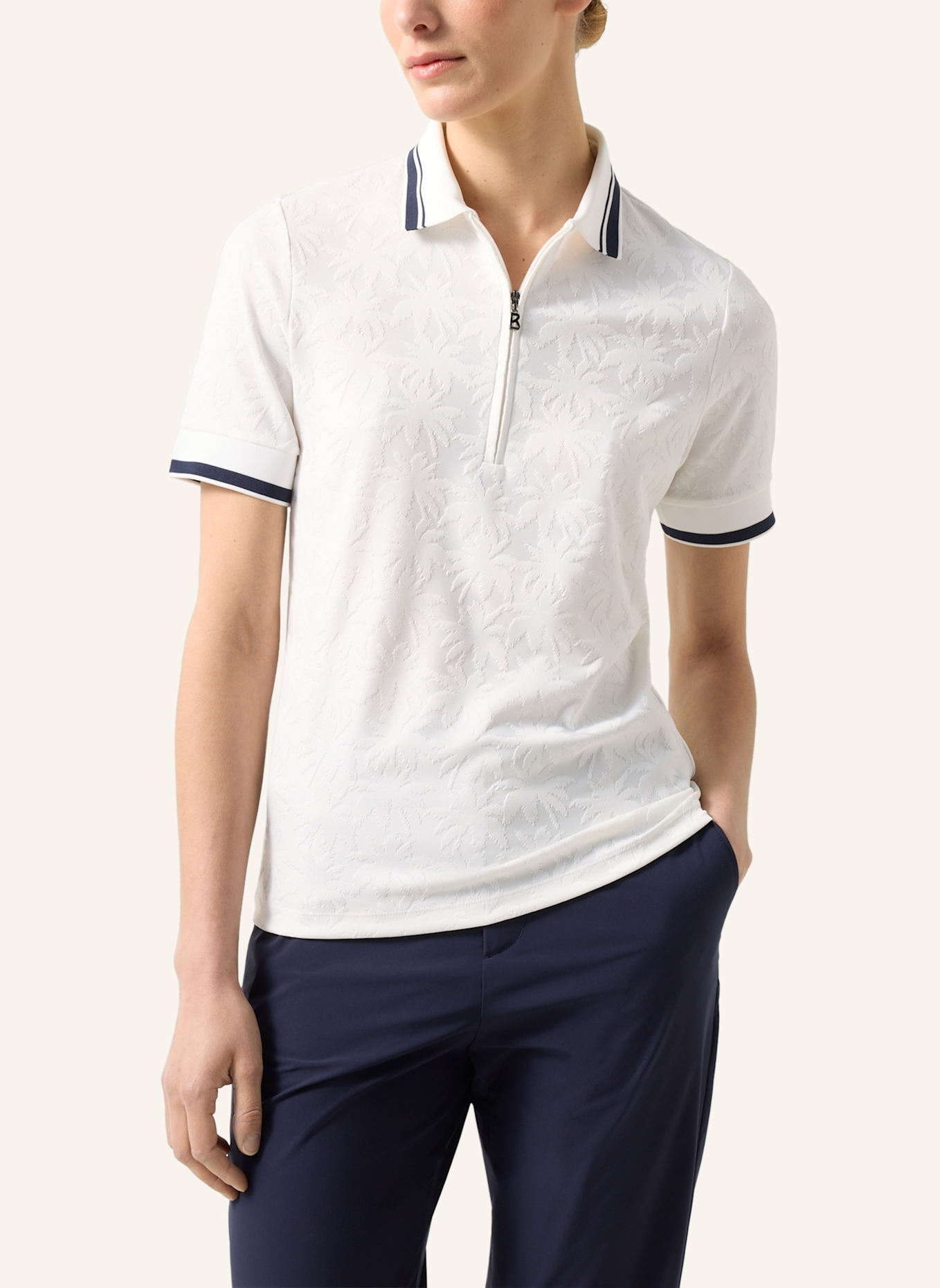 BOGNER Polo-Shirt: WEISS