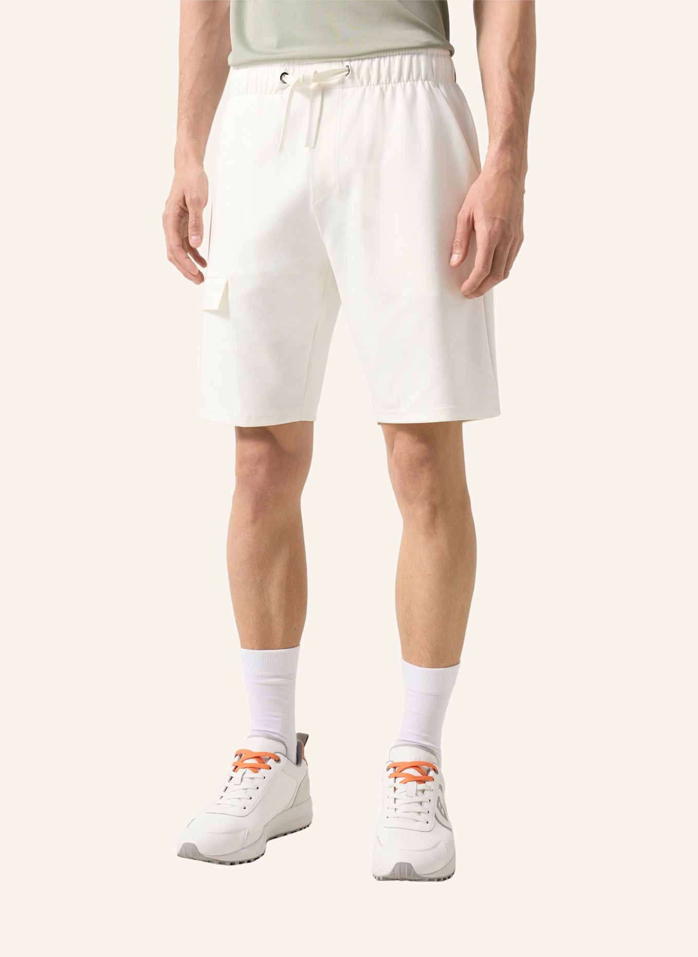 BOGNER Sweatshorts: WEISS