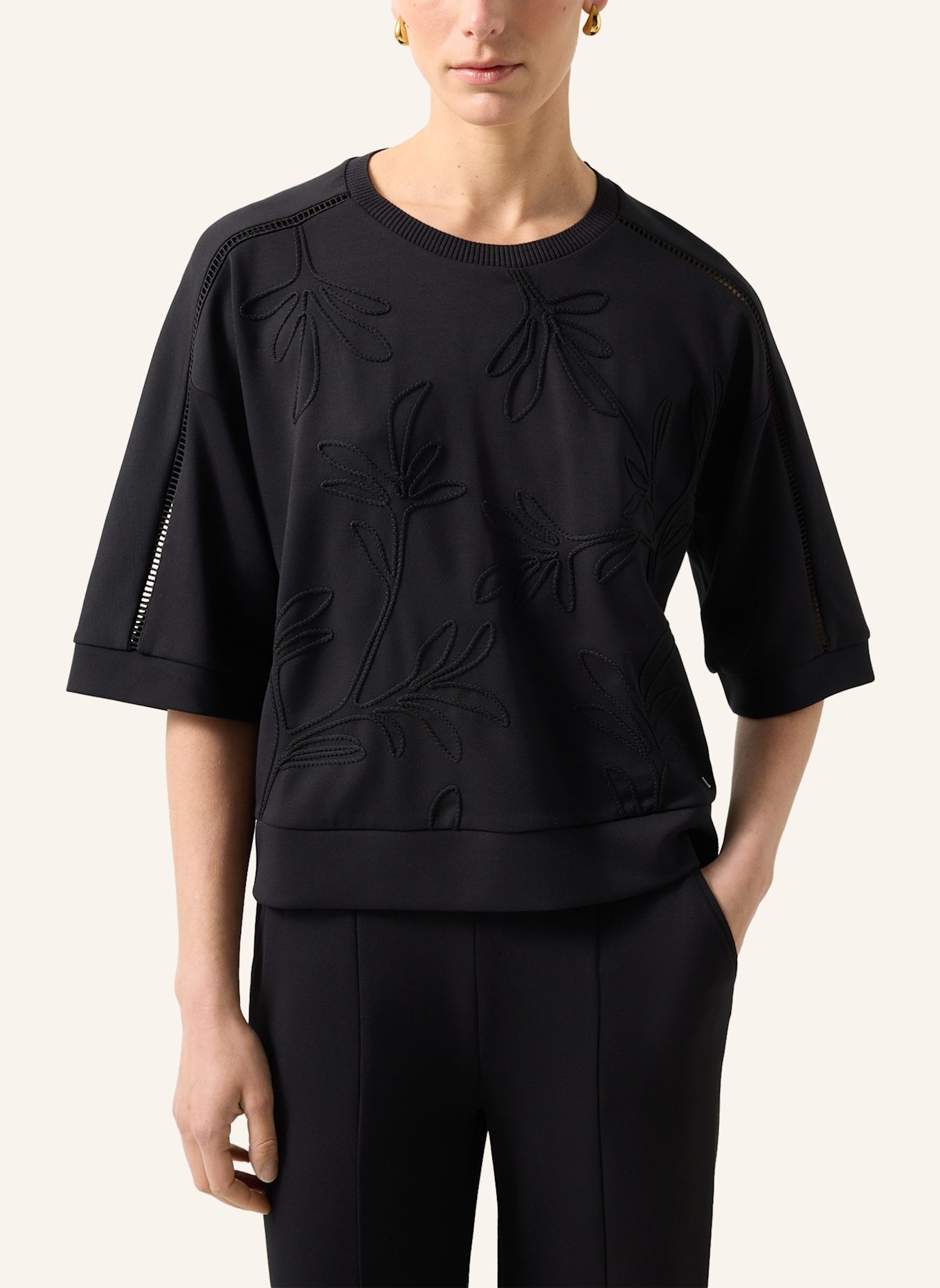 BOGNER Sweatshirt RABEA: SCHWARZ