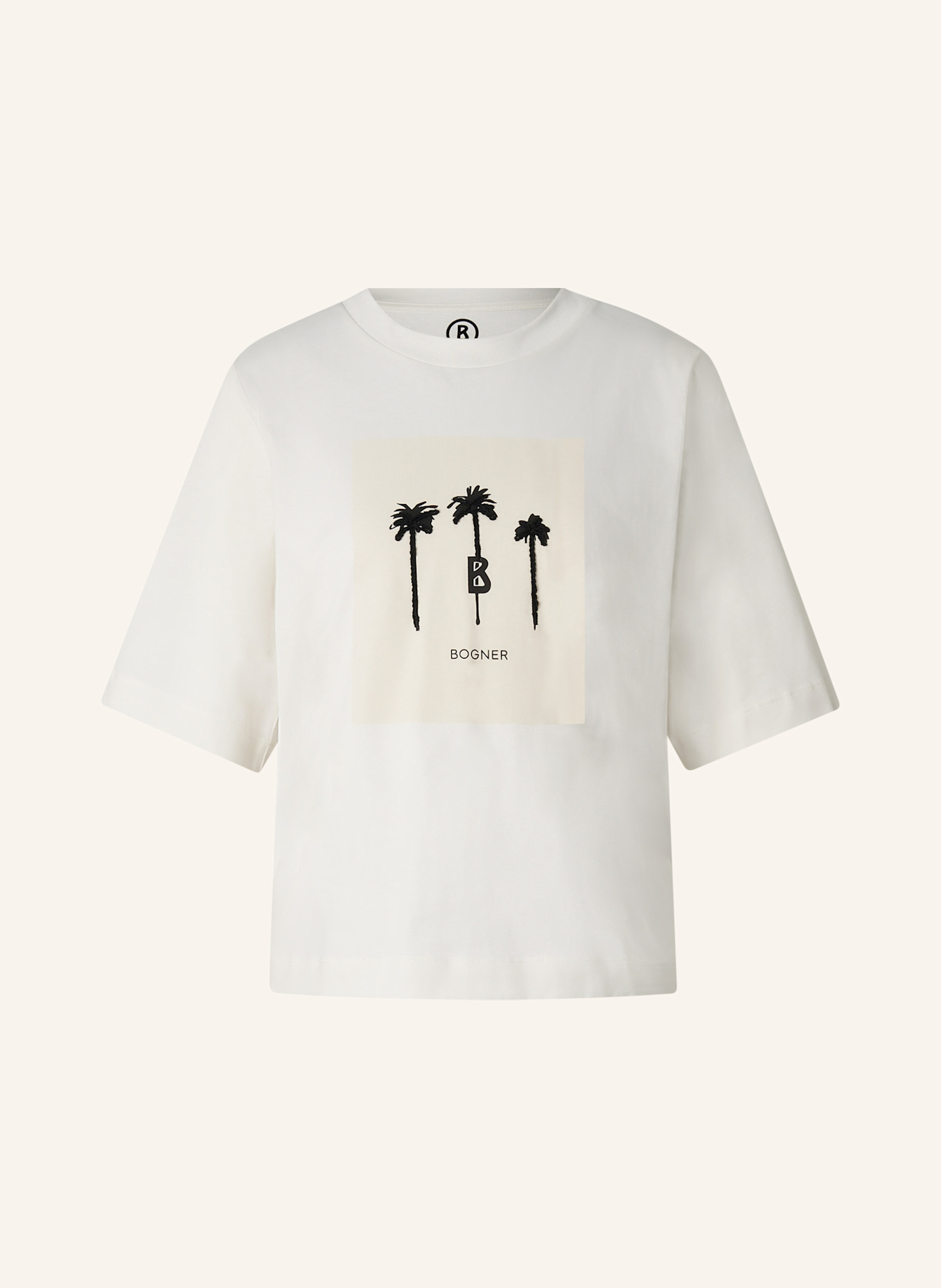 BOGNER T-Shirt: WEISS