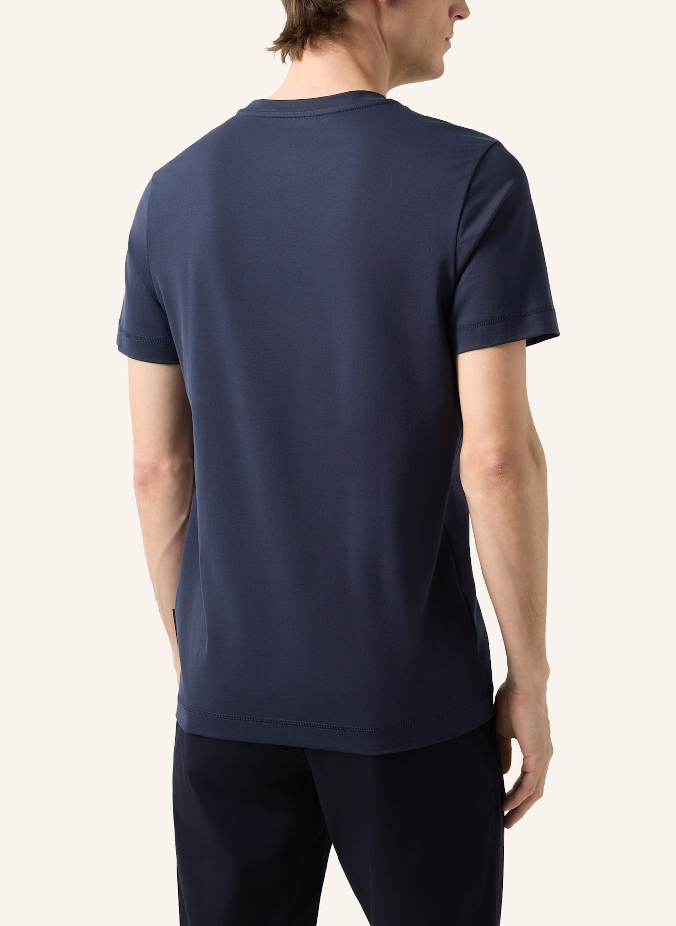 BOGNER T-Shirt: DUNKELBLAU