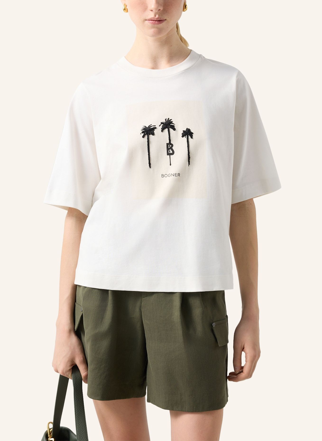 BOGNER T-Shirt: WEISS