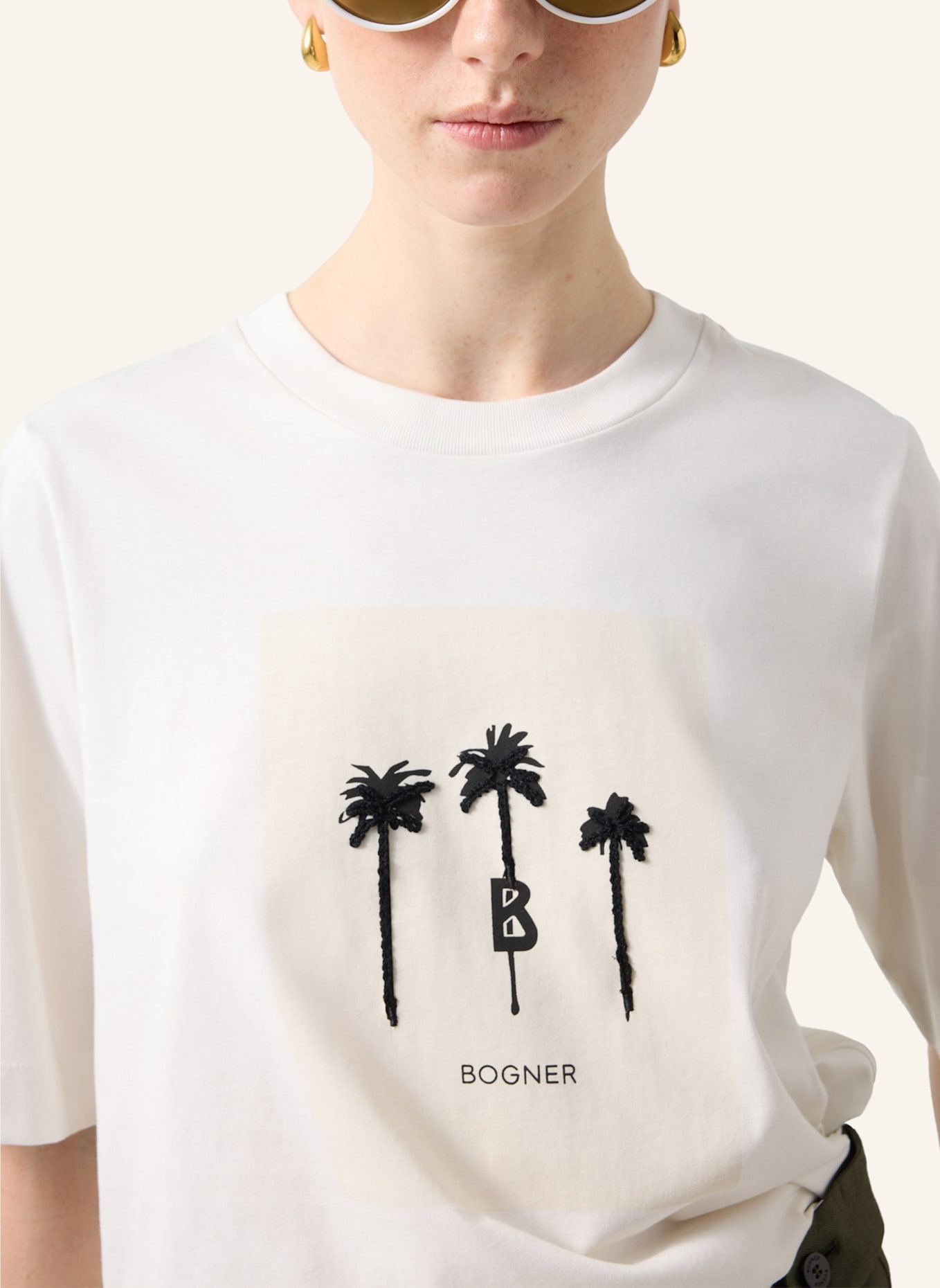 BOGNER T-Shirt: WEISS
