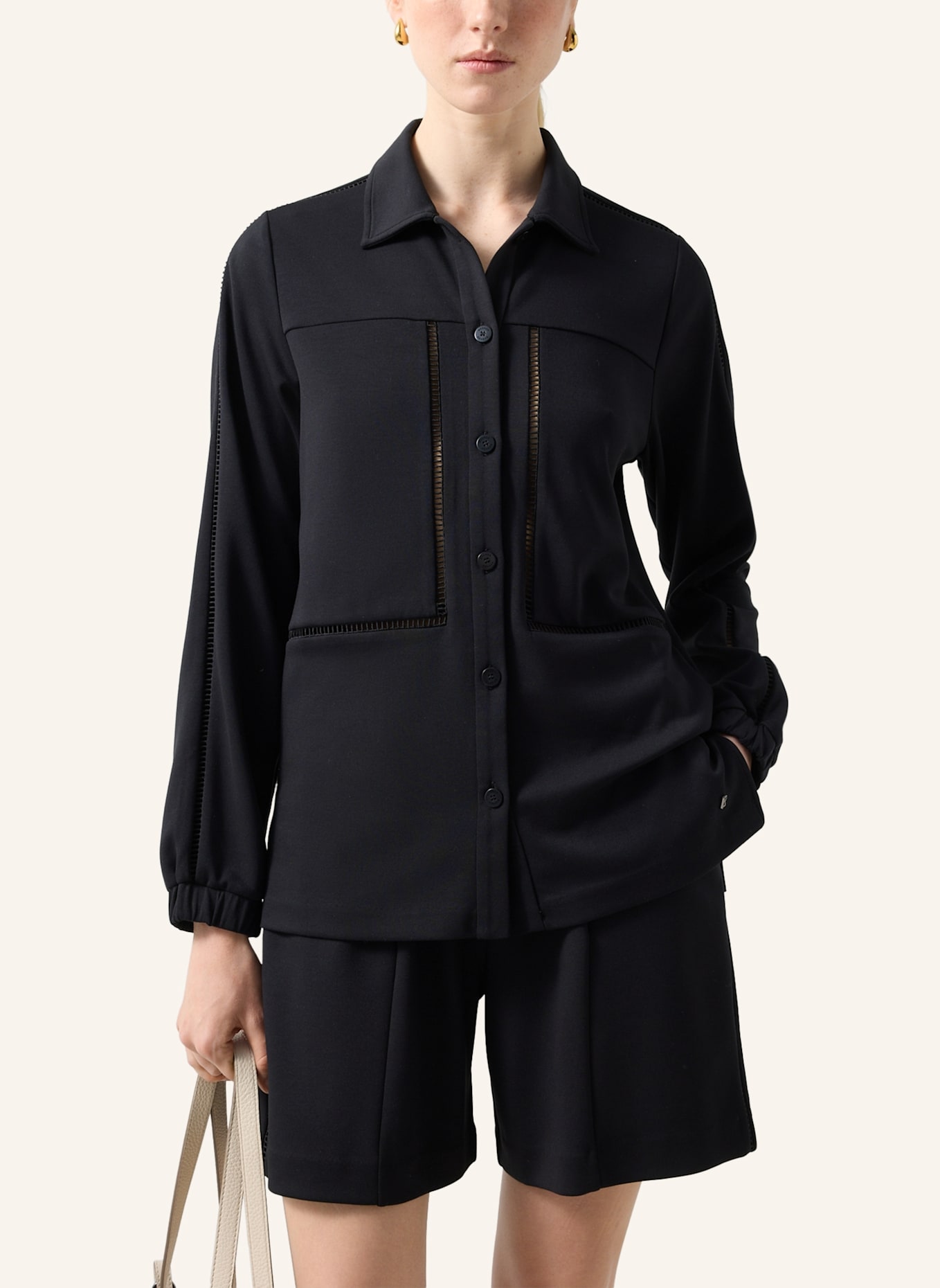 BOGNER Hemdbluse RAQUEL: SCHWARZ