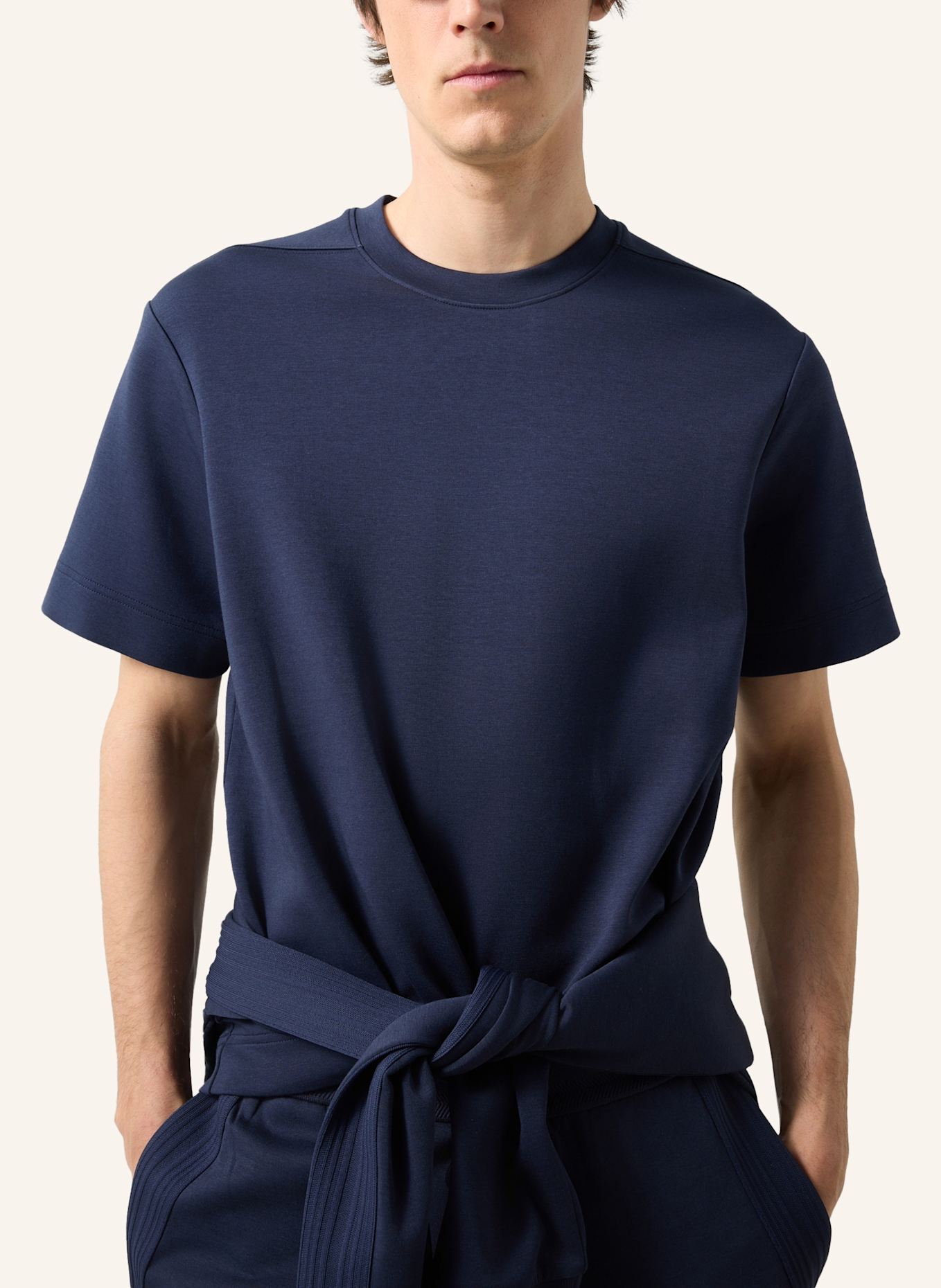 BOGNER T-Shirt: DUNKELBLAU