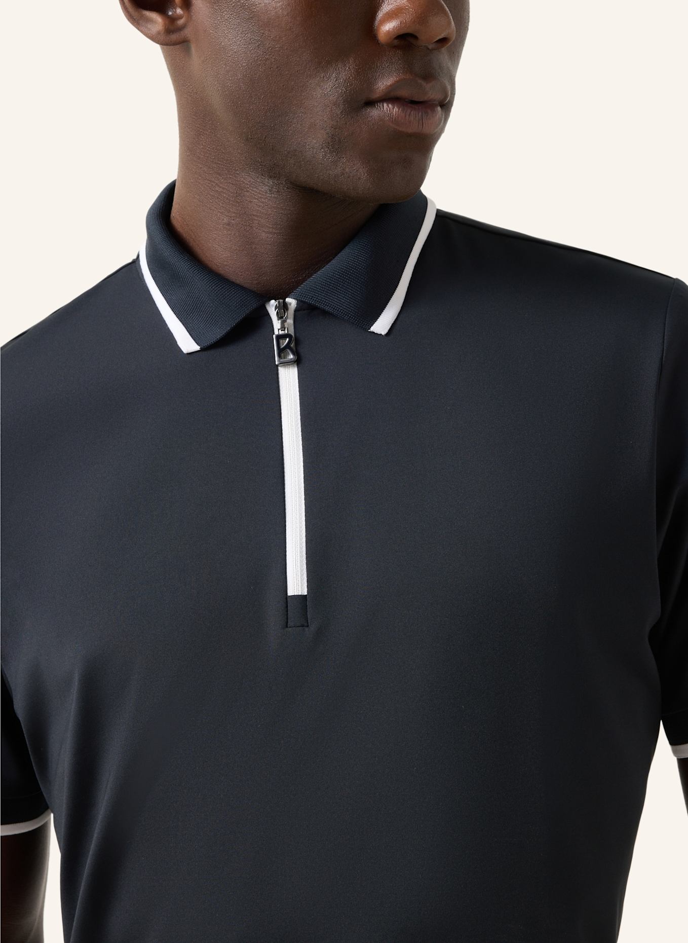 BOGNER Funktions-Poloshirt CODY: SCHWARZ