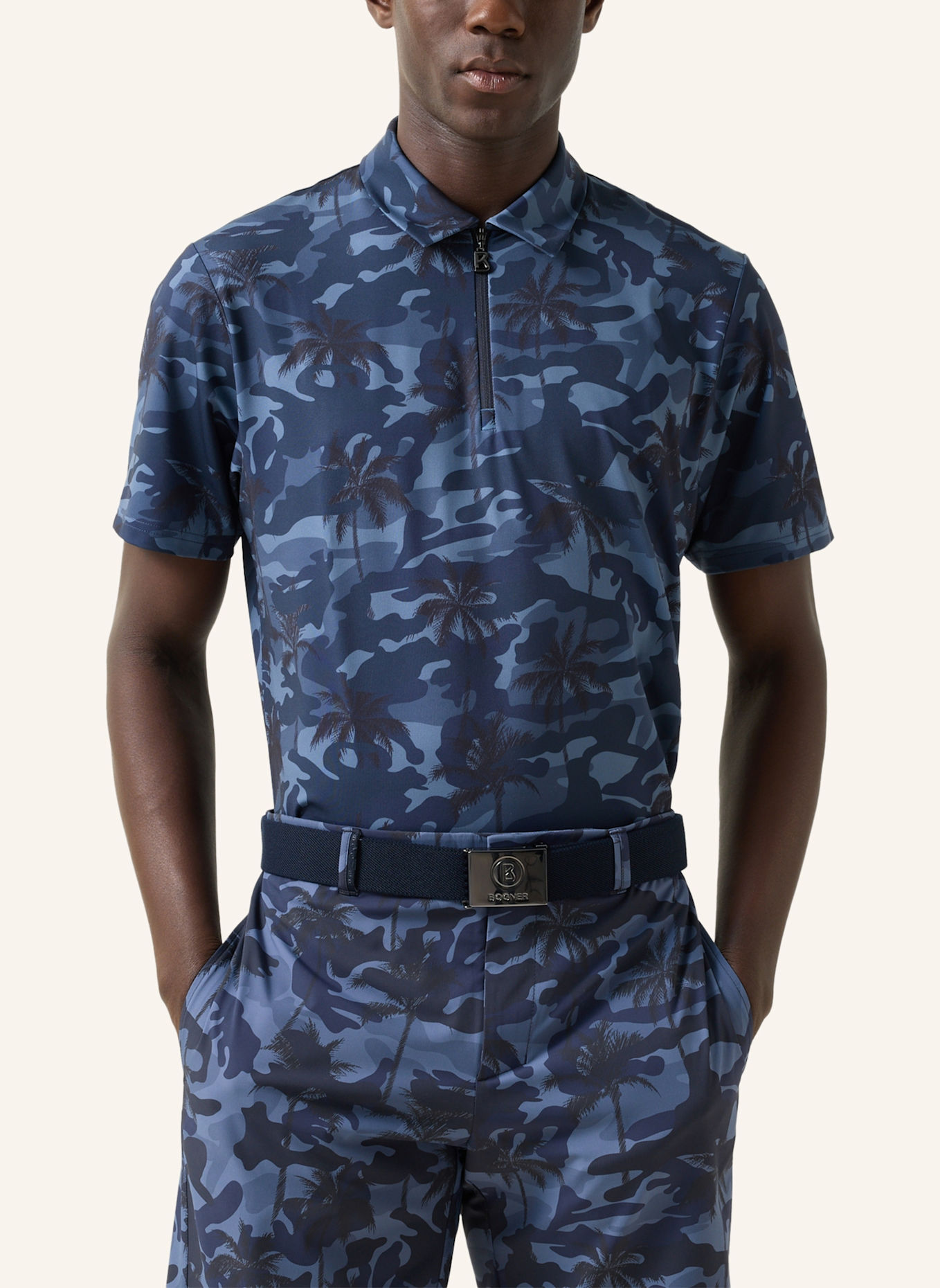 BOGNER Polo-Shirt: DUNKELBLAU