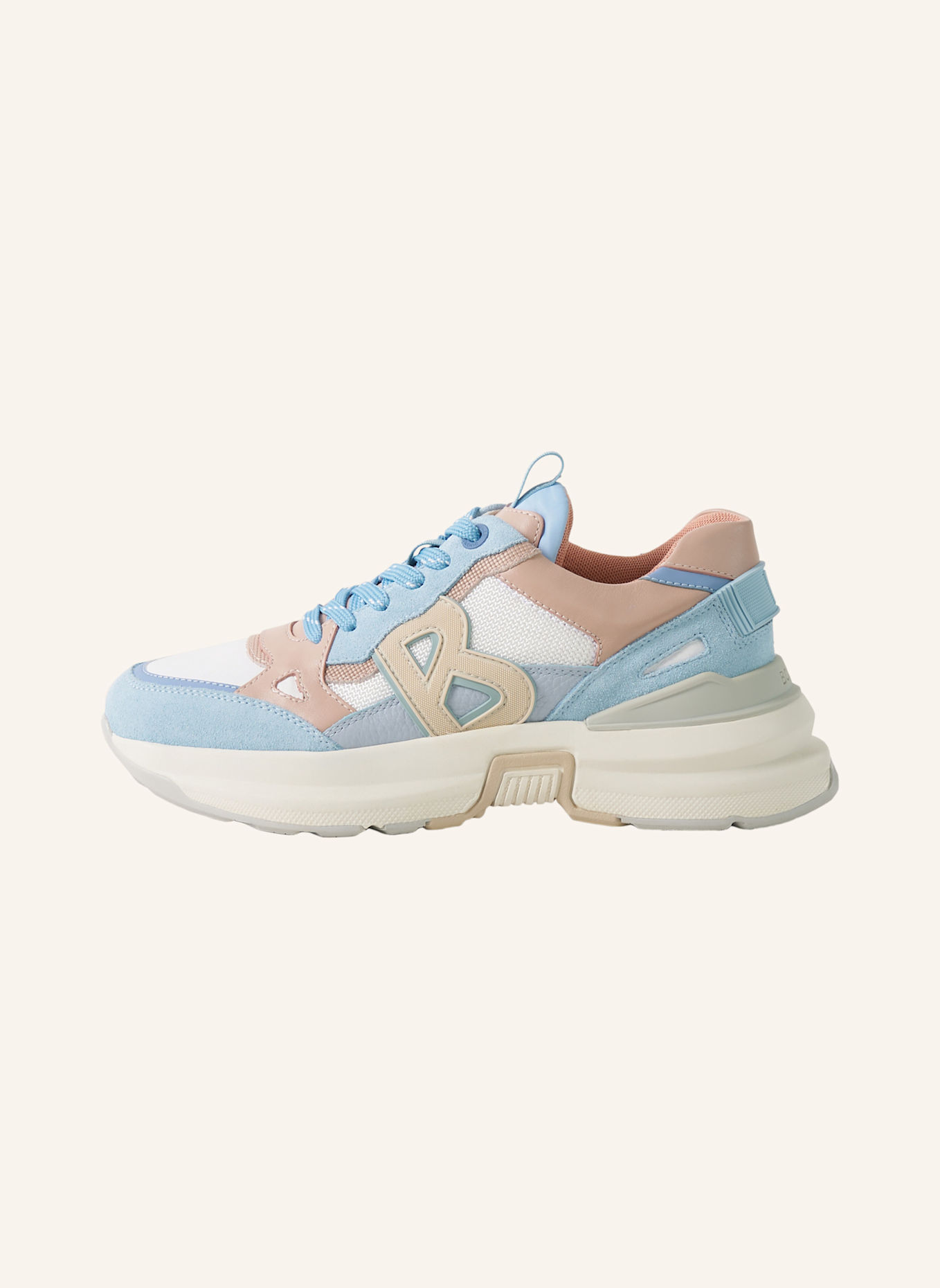 BOGNER Sneaker: HELLBLAU/ ROSÉ