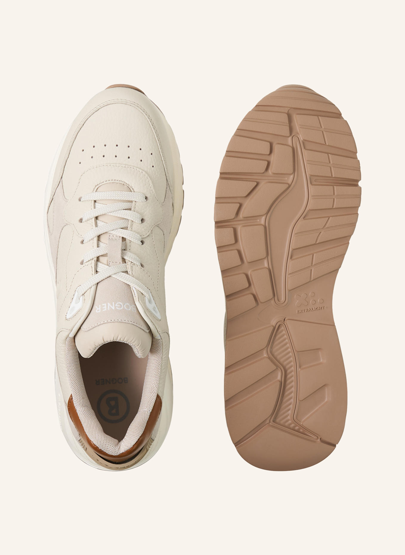 BOGNER Sneaker: BEIGE