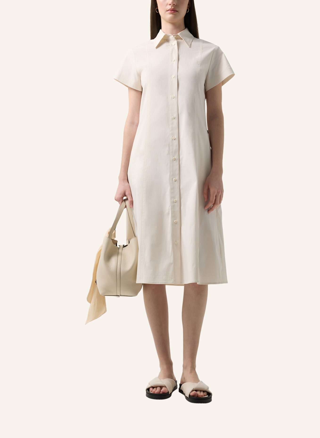 BOGNER Hemdblusenkleid ALISON: CREME