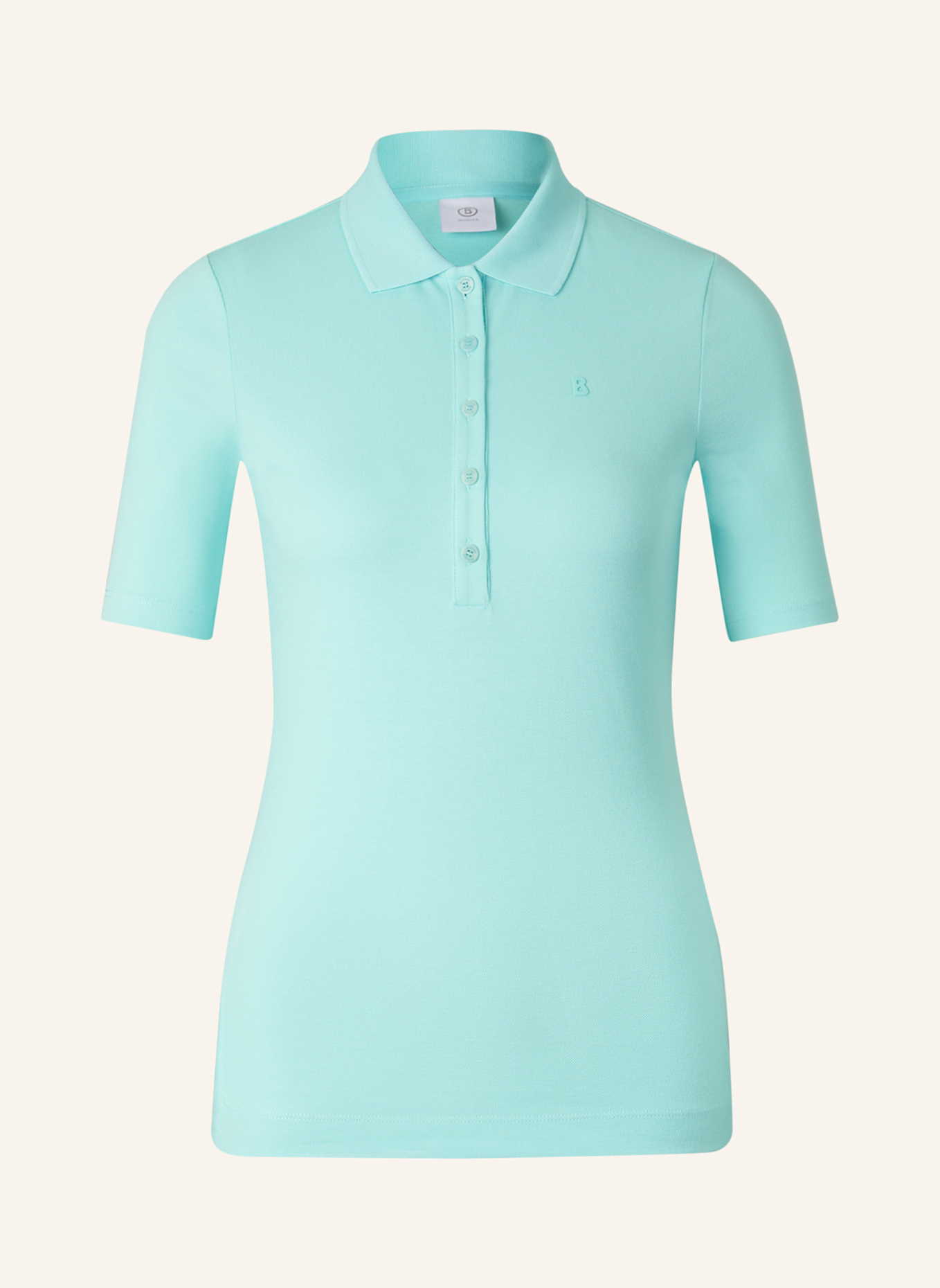 BOGNER Piqué-Poloshirt MALIKA: HELLBLAU