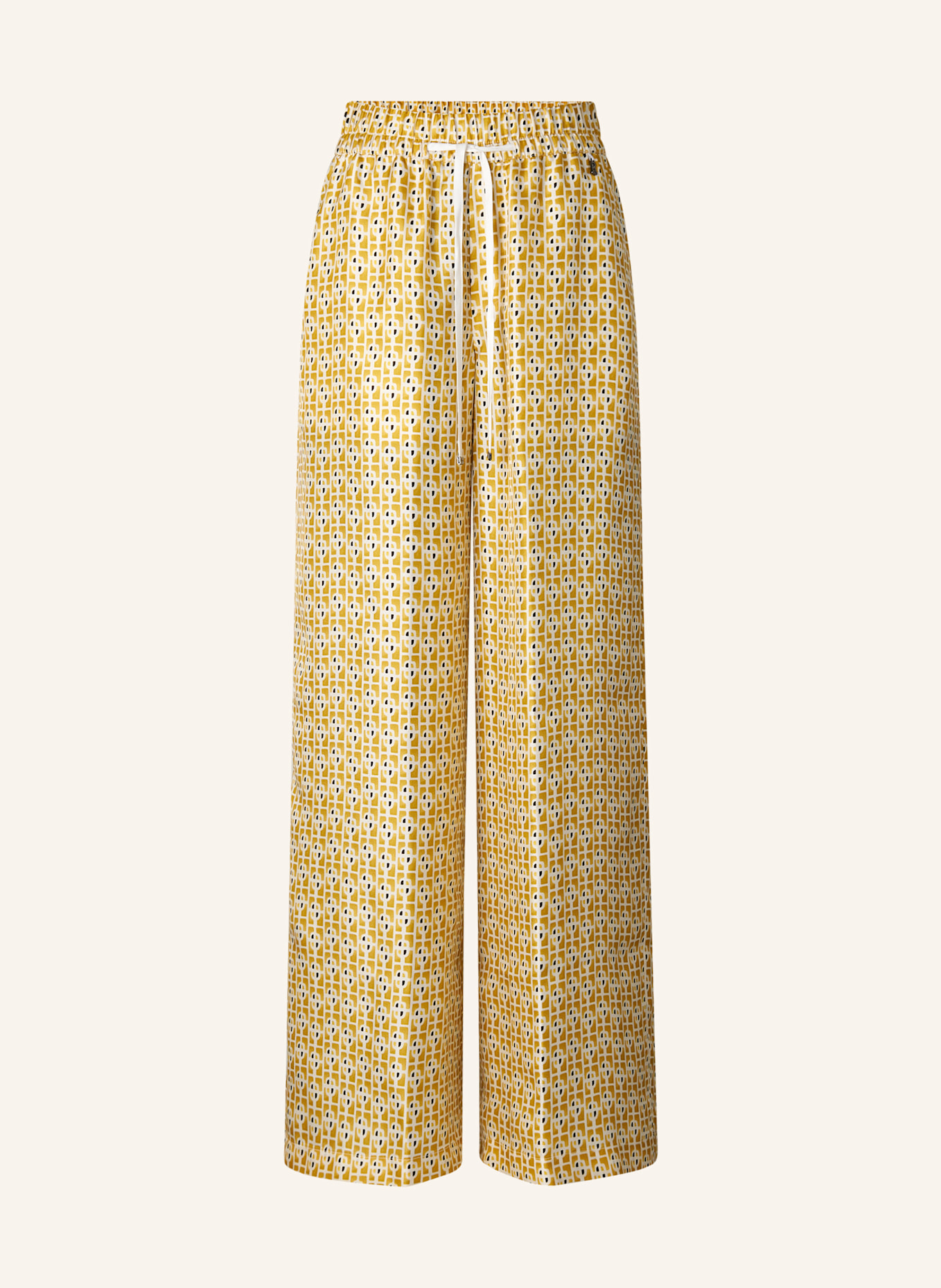 BOGNER Casual Hose: GELB/ WEISS