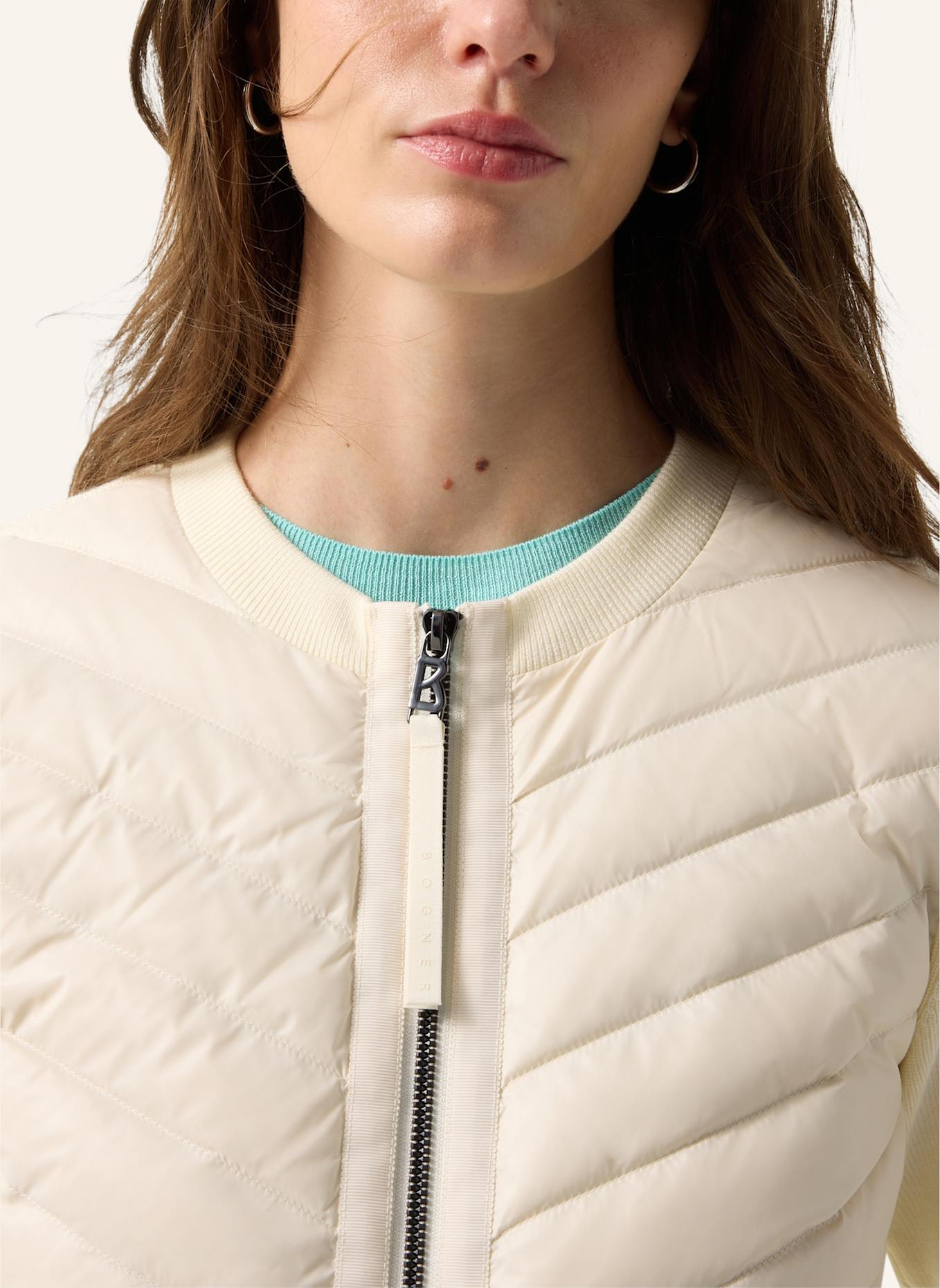 BOGNER Hybrid-Jacke: CREME