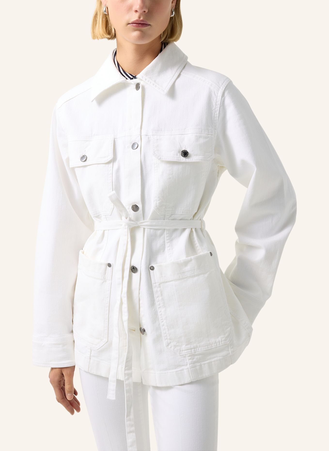 BOGNER Jeansjacke Pelin: WEISS