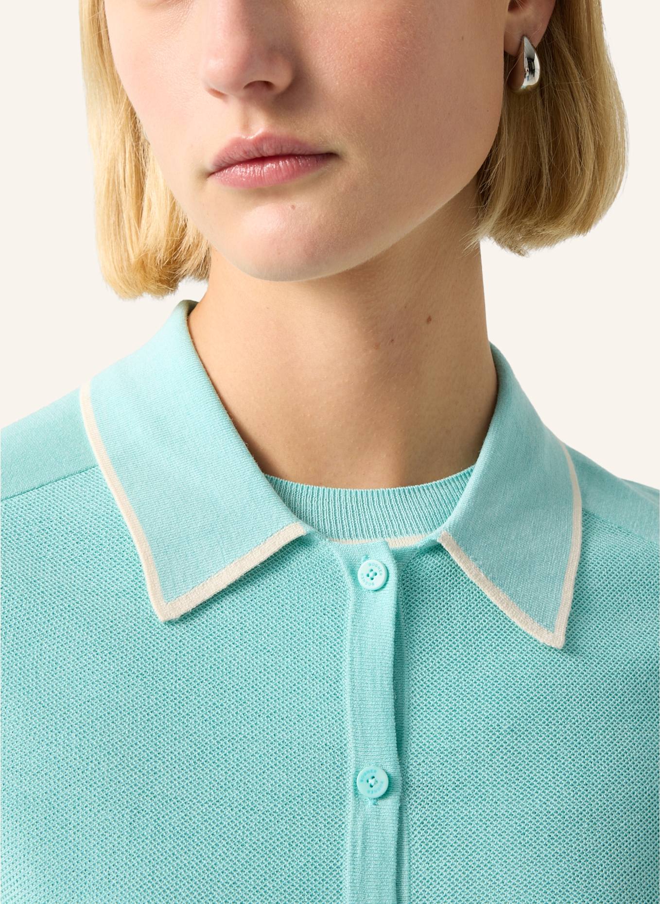 BOGNER Strickjacke: HELLBLAU