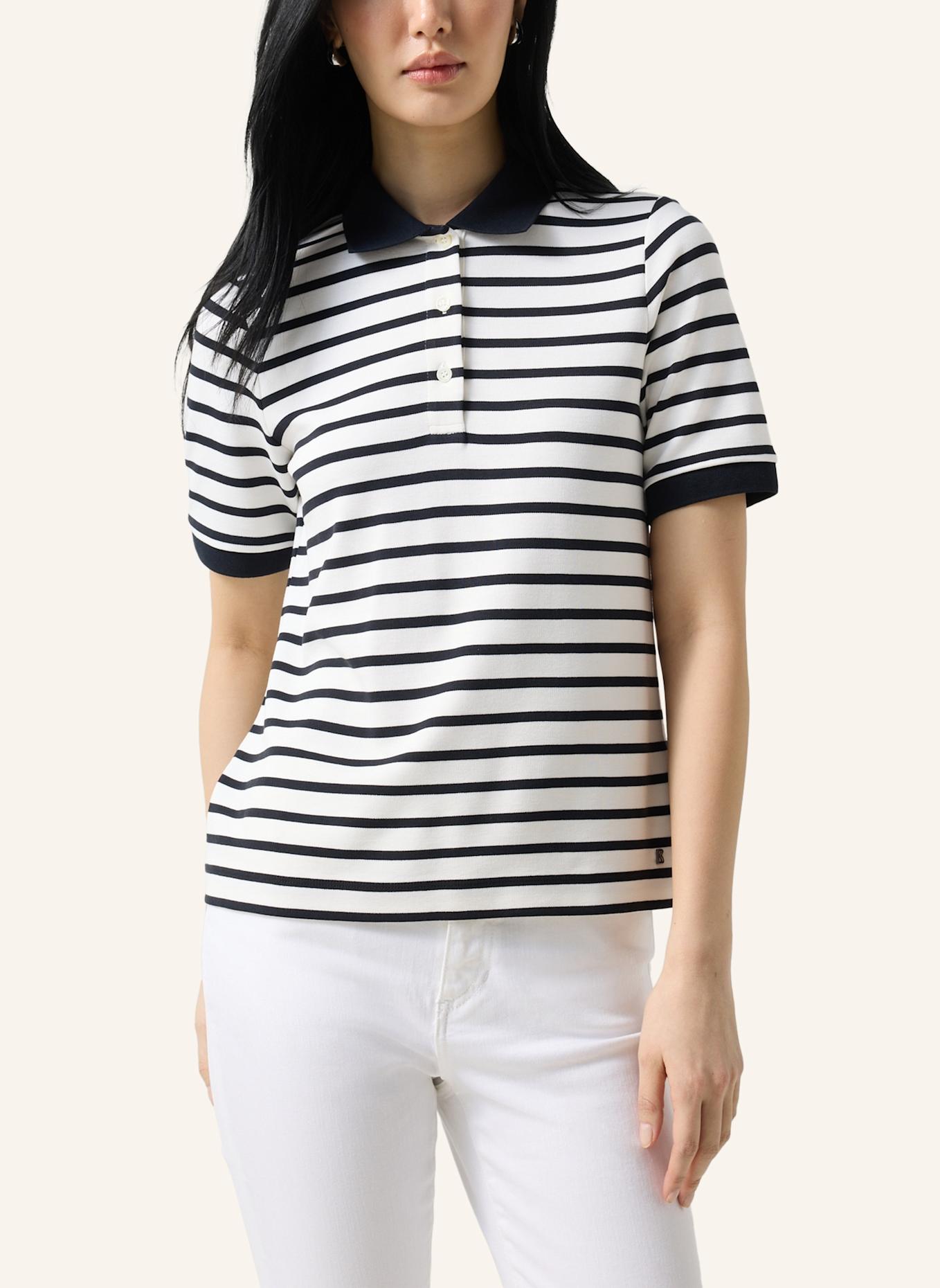 BOGNER Polo-Shirt: SCHWARZ/ WEISS