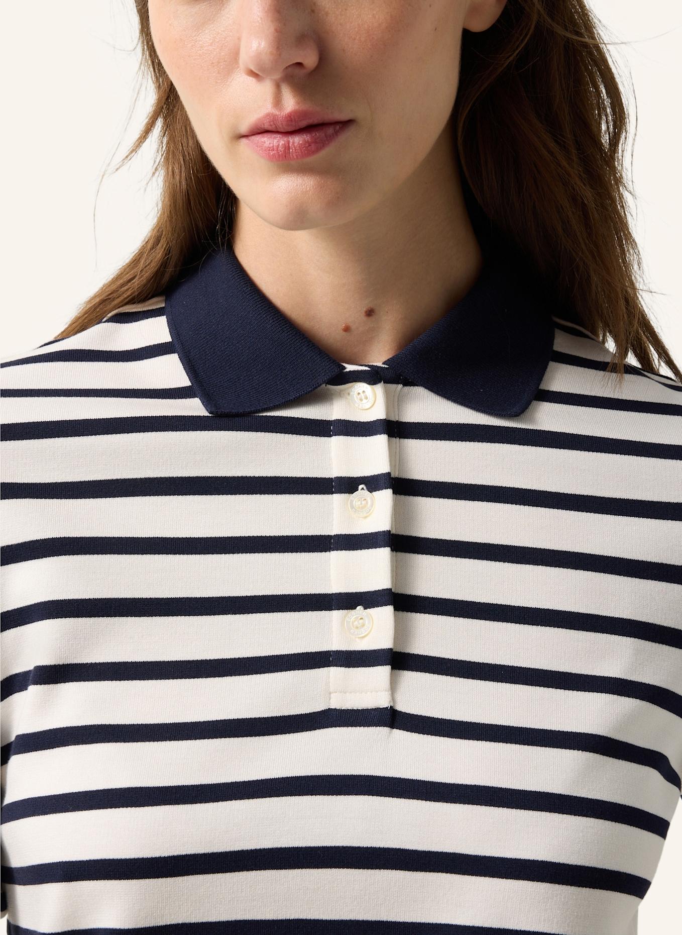BOGNER Polo-Shirt: DUNKELBLAU/ WEISS