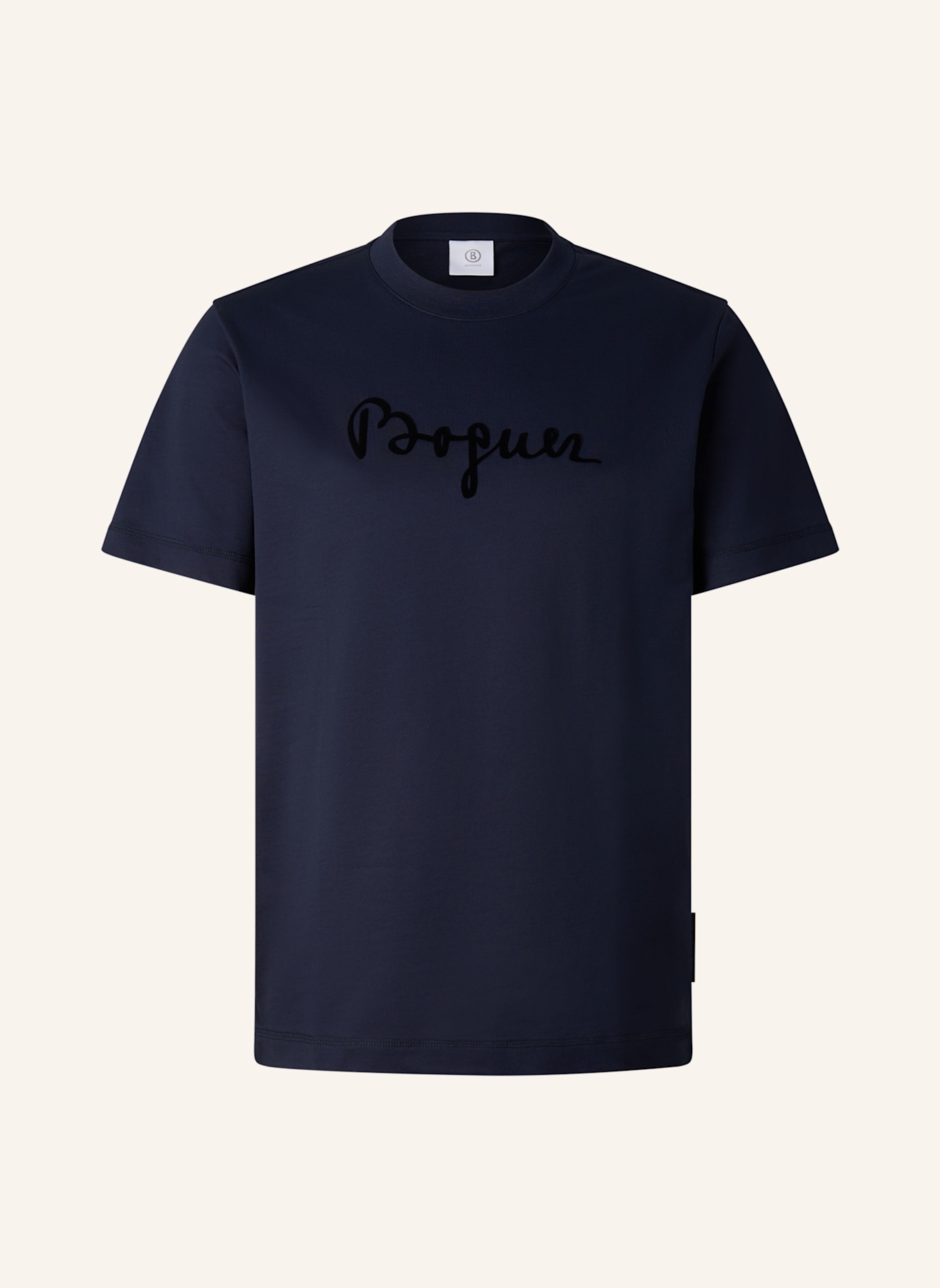 BOGNER T-Shirt: DUNKELBLAU