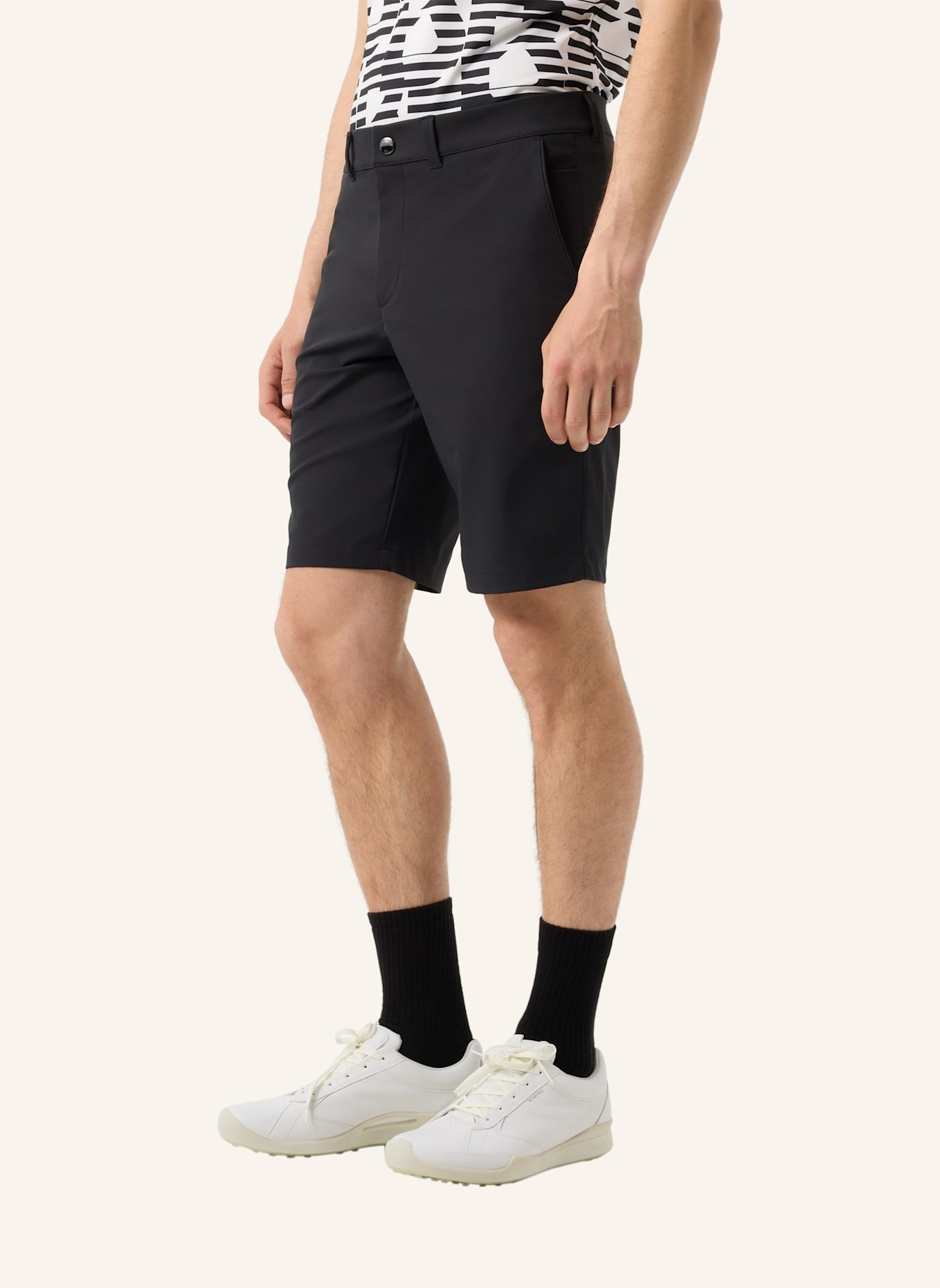 BOGNER Golfshorts GORDIE: SCHWARZ