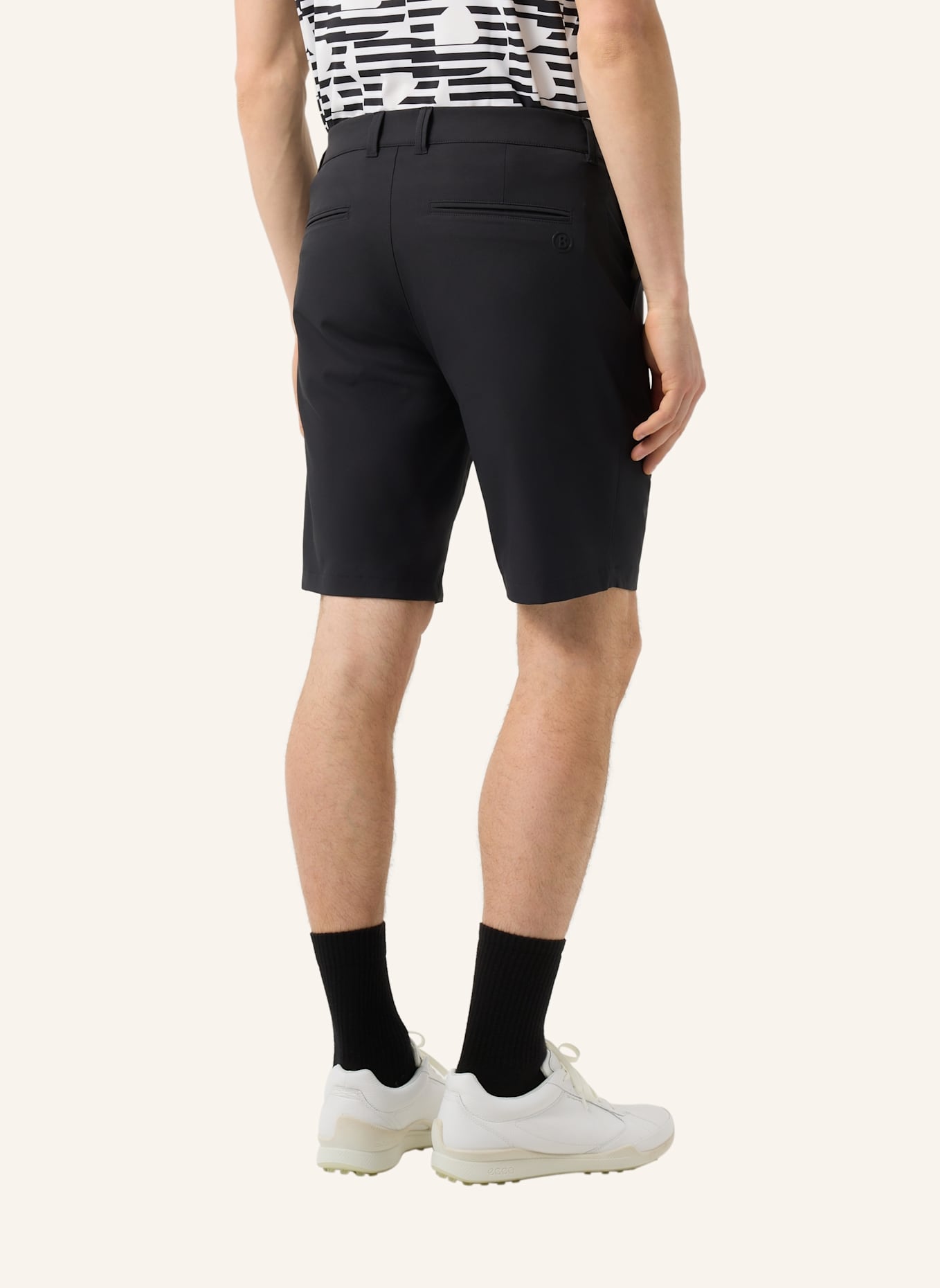 BOGNER Golfshorts GORDIE: SCHWARZ