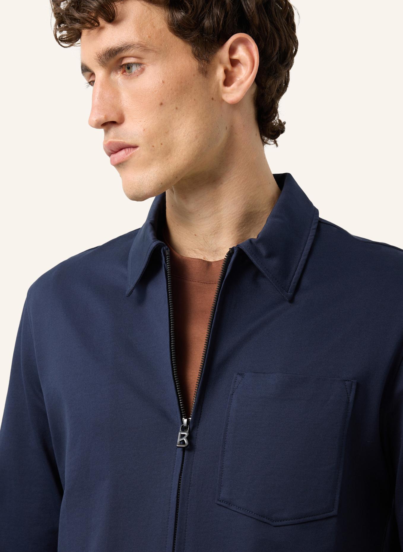 BOGNER Sweatjacke: DUNKELBLAU