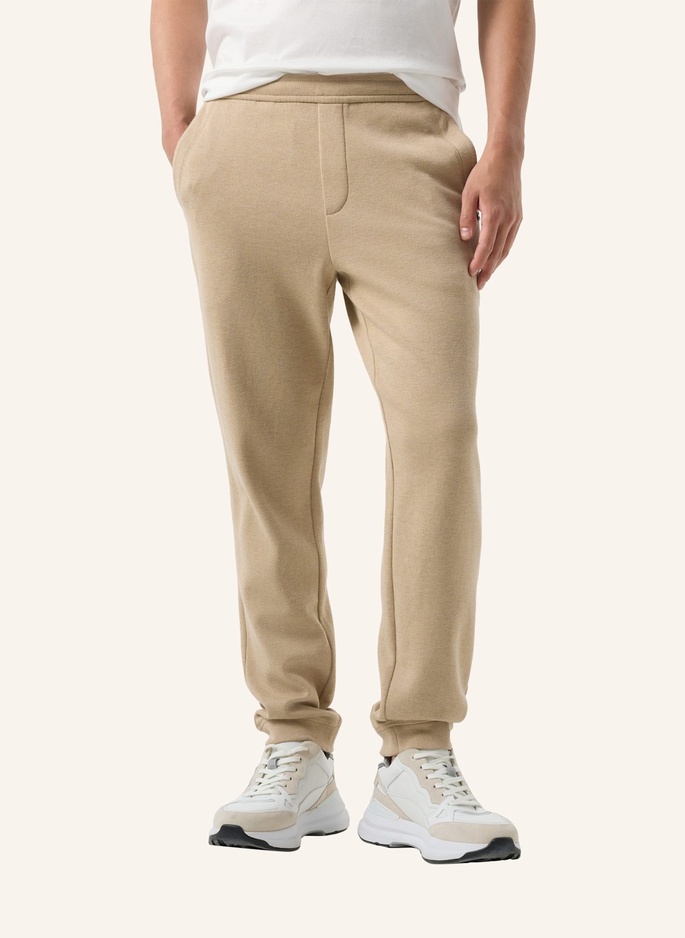 BOGNER Strickhose LARS: BEIGE