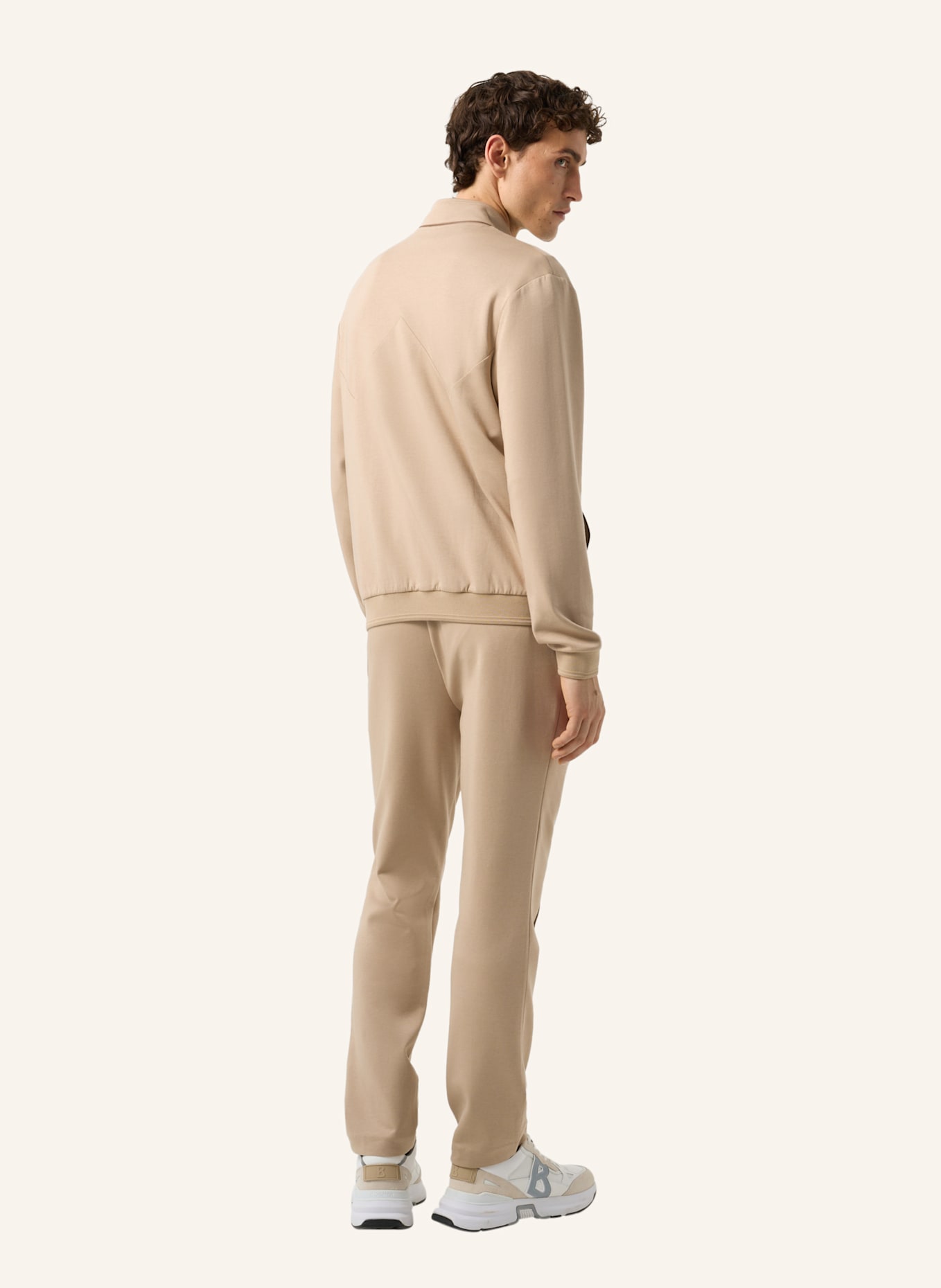 BOGNER Sweatjacke: BEIGE
