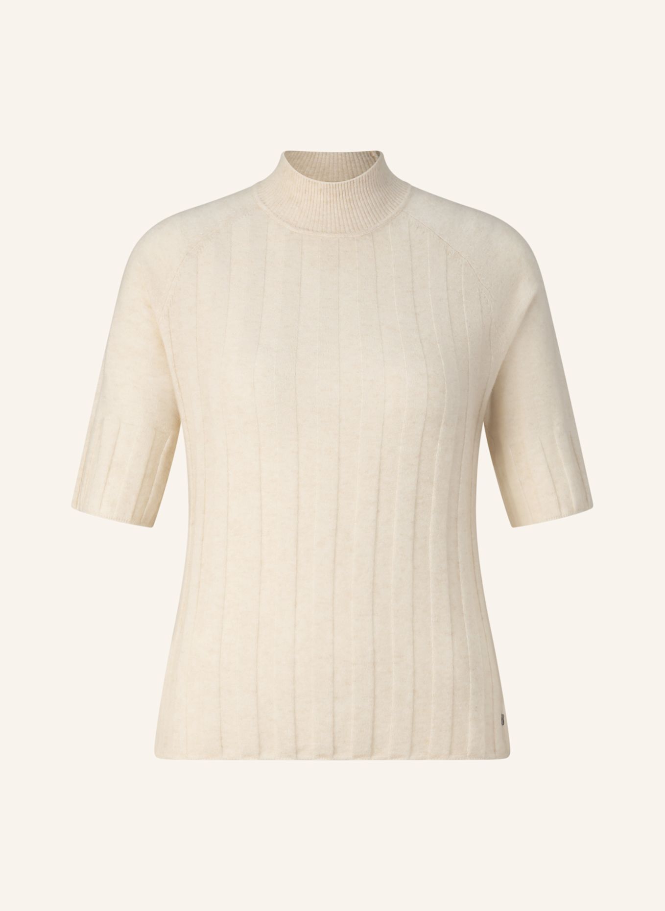 BOGNER TINA knit shirt with cashmere: CREAM