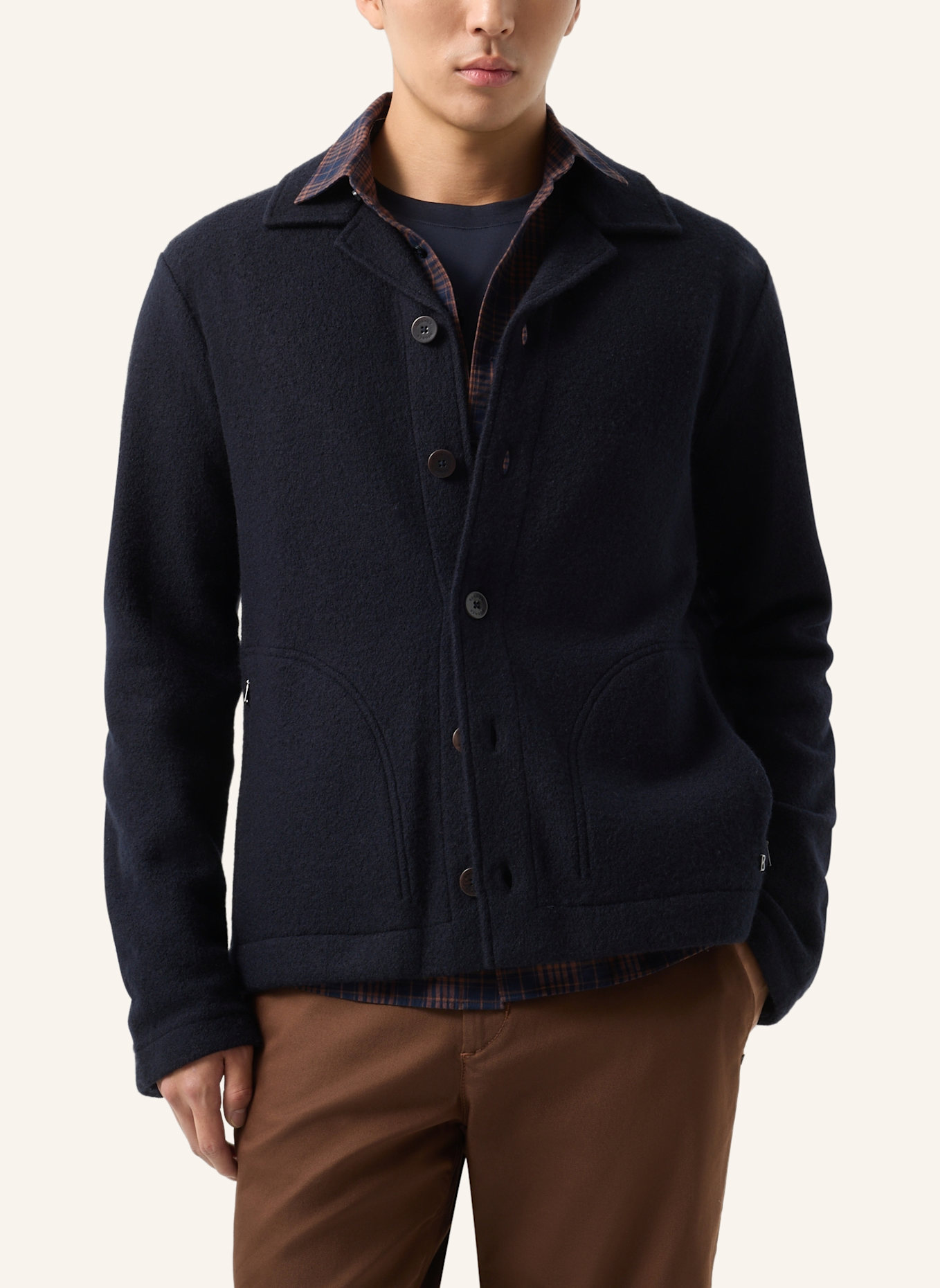 BOGNER Hemdjacke: DUNKELBLAU